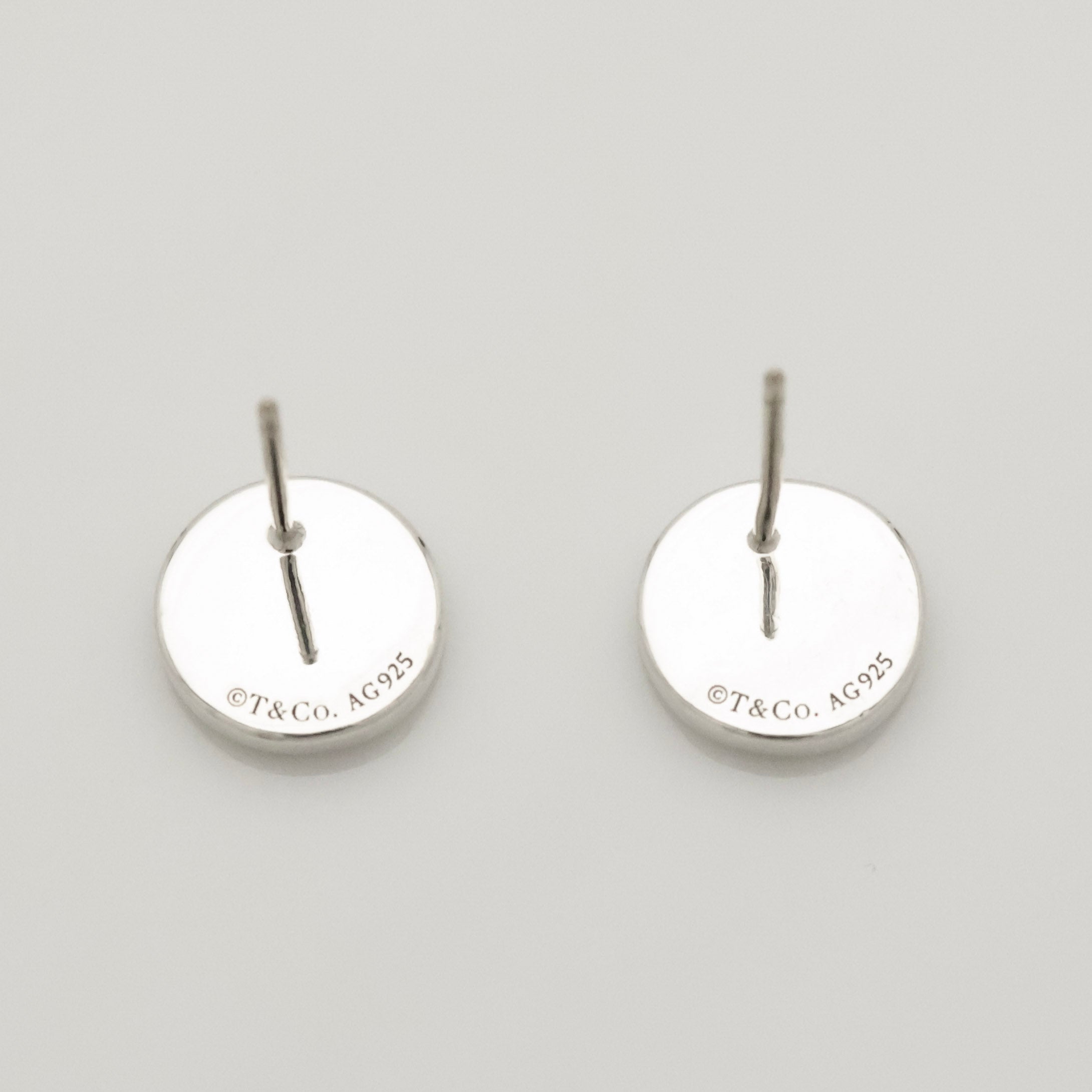 TIFFANY&Co. アトラス ピアスド サークル スタッド ピアス AG925