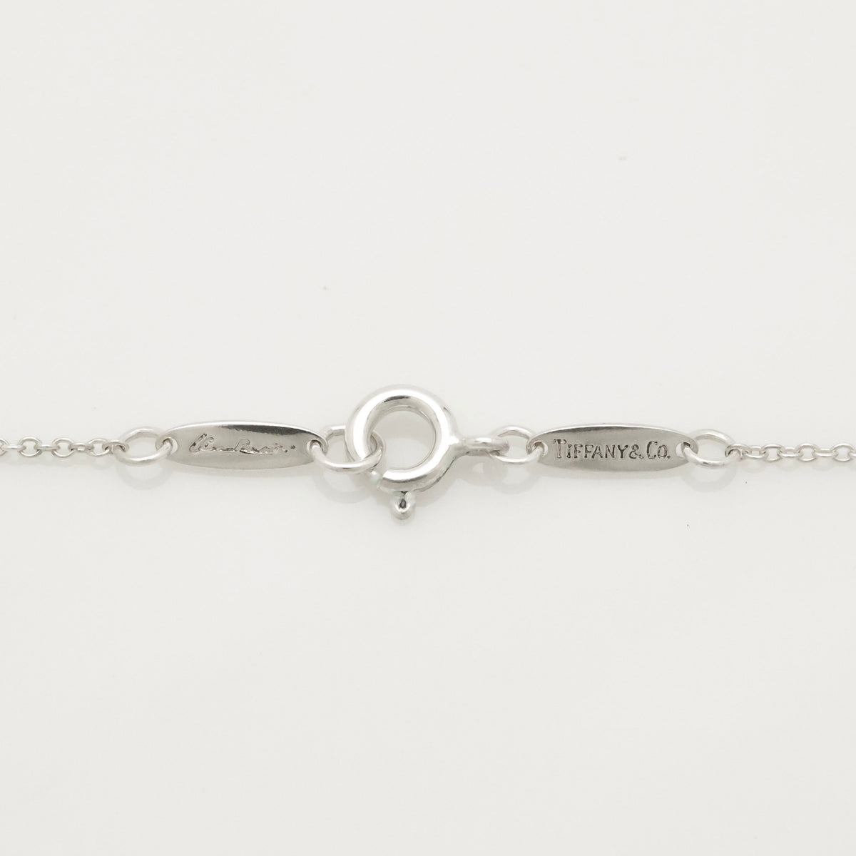  Tiffany & Co. Eternal Circle Necklace Pendant  Sterling Silver 925