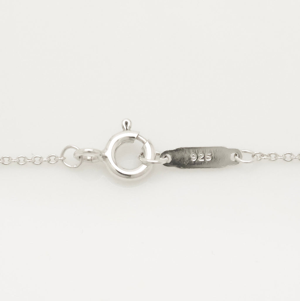 Tiffany & Co. Filigree Heart Lock Padlock Necklace Sterling Silver 925