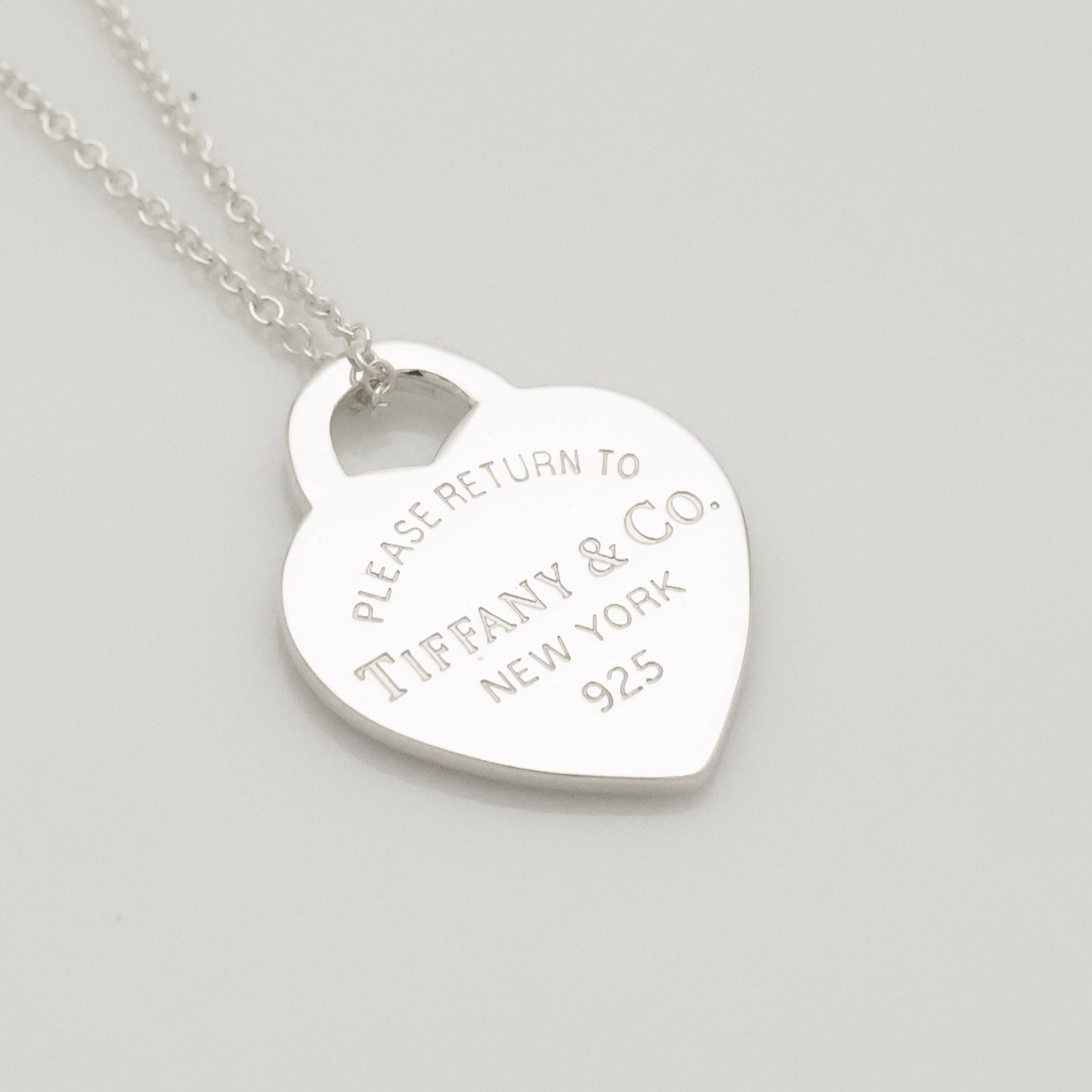 TIFFANY&Co. リターントゥ ティファニー ハート タグ ネックレス AG925