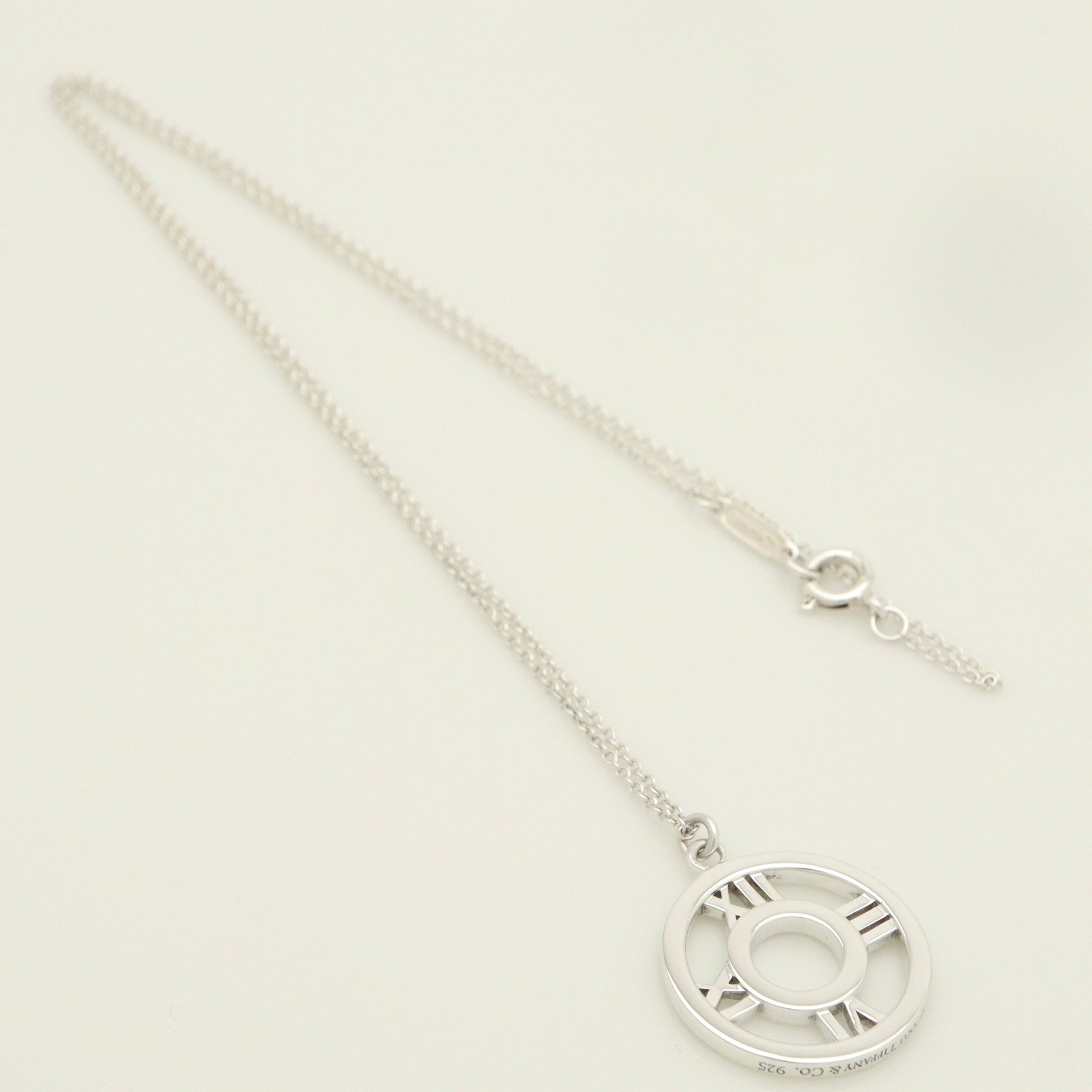TIFFANY&Co. オープン アトラス サークル ネックレス AG925