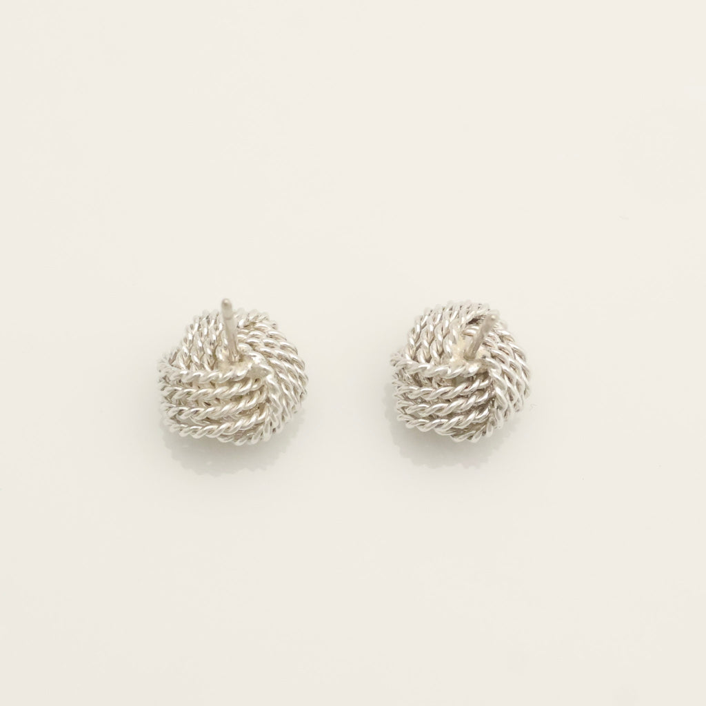 TIFFANY&Co. サマセット ツイスト ノット スタッド ピアス AG925