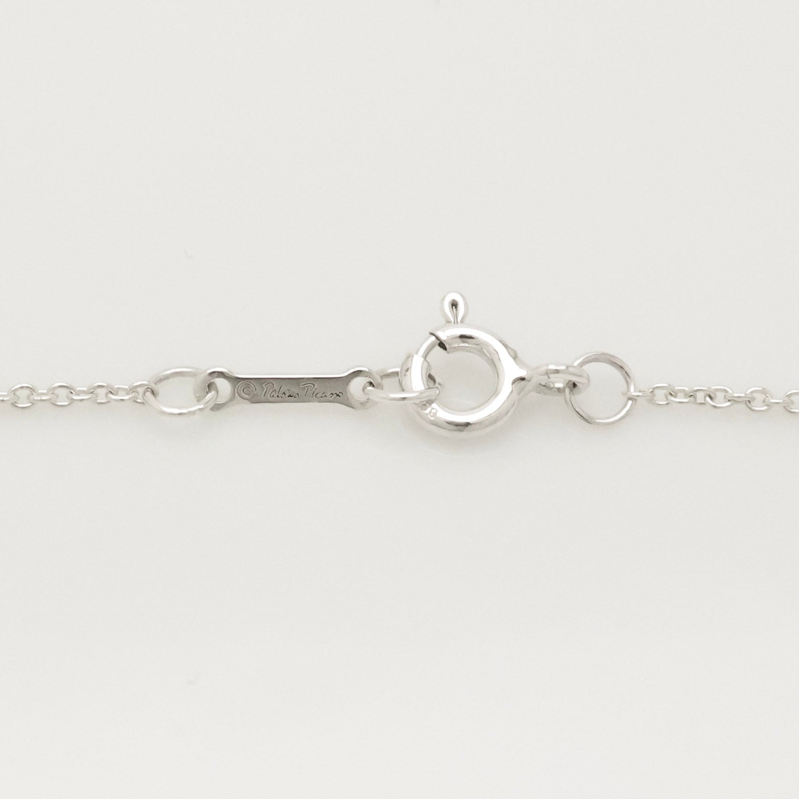 Tiffany & Co. Crown of Heart Pink Sapphire Necklace Sterling Silver 925