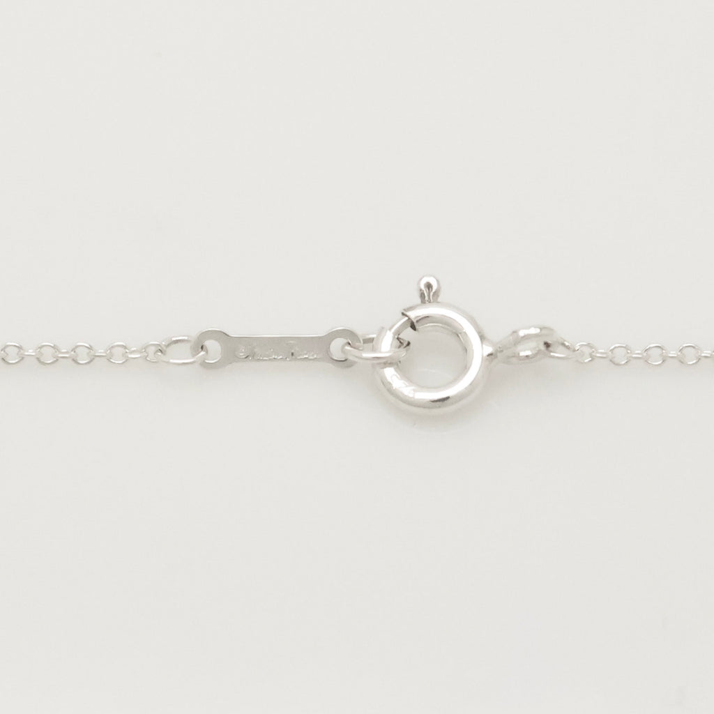 TIFFANY&Co. Clover Loving Heart Necklace Sterling Silver 925