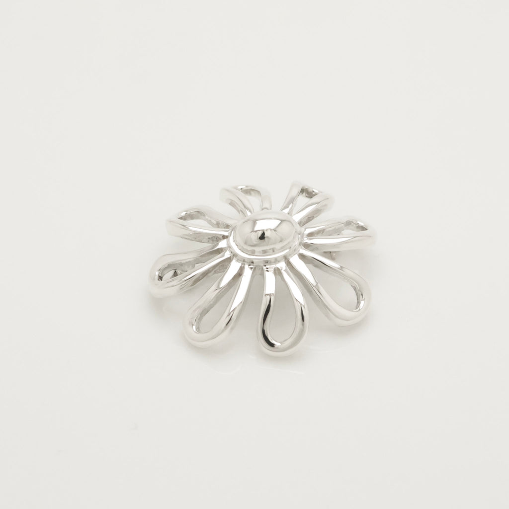 Tiffany & Co. Picasso LARGE Daisy Flower Pin Brooch Sterling Silver 925