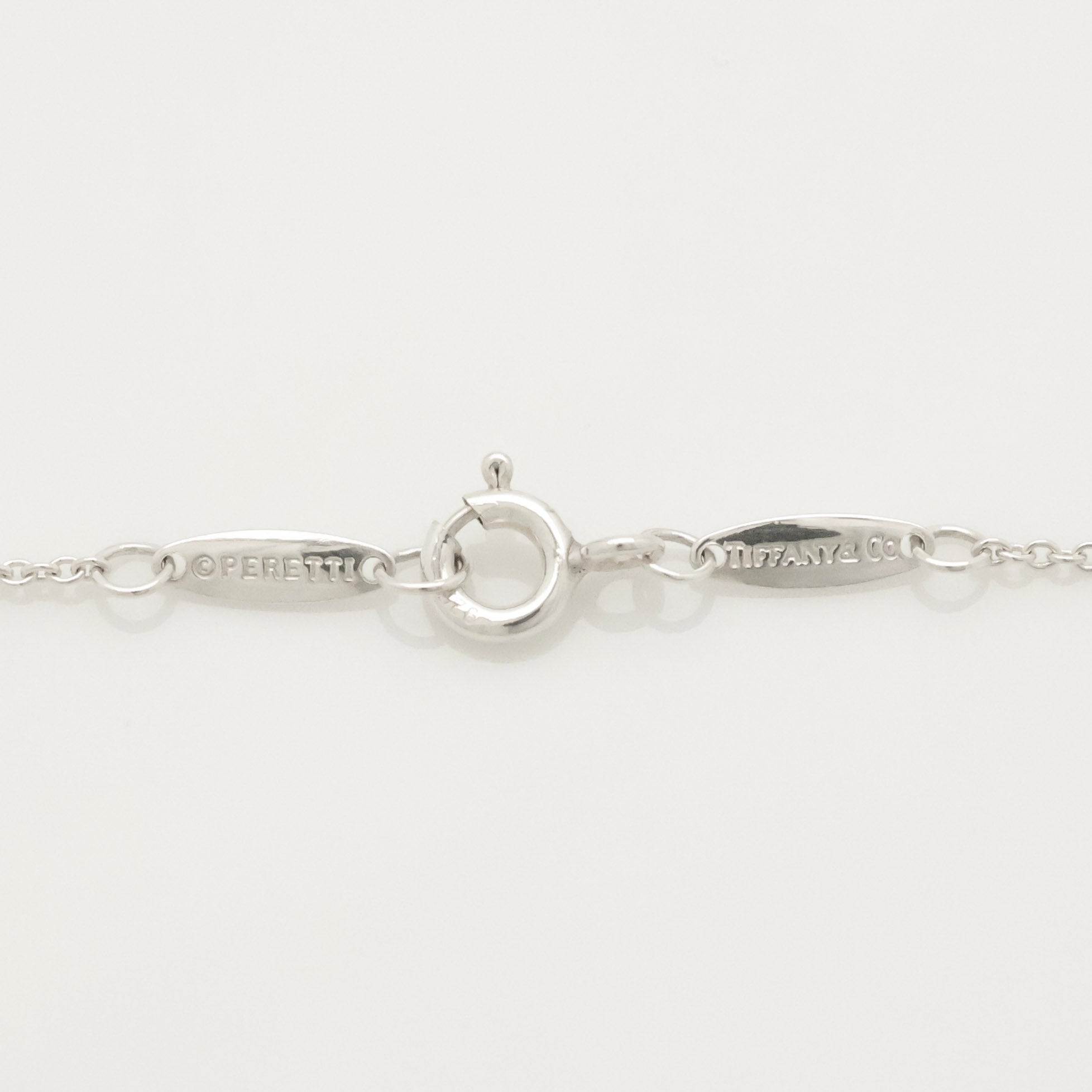 Tiffany & Co. Peretti Teardrop Necklace Pendant  Sterling Silver 925
