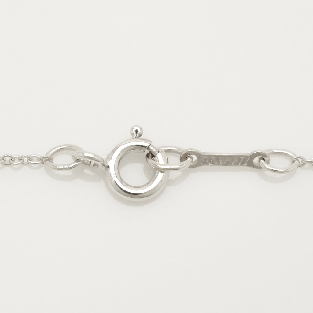  Tiffany & Co. Double Loop Necklace Pendant   Sterling Silver  925