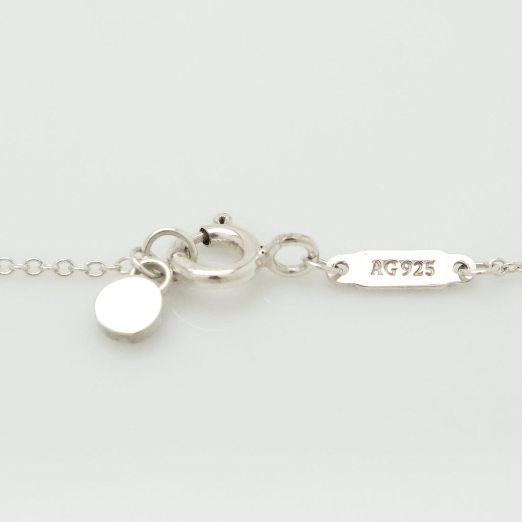 Tiffany & Co. Return to Round Necklace Rubedo & Sterling Silver 925 