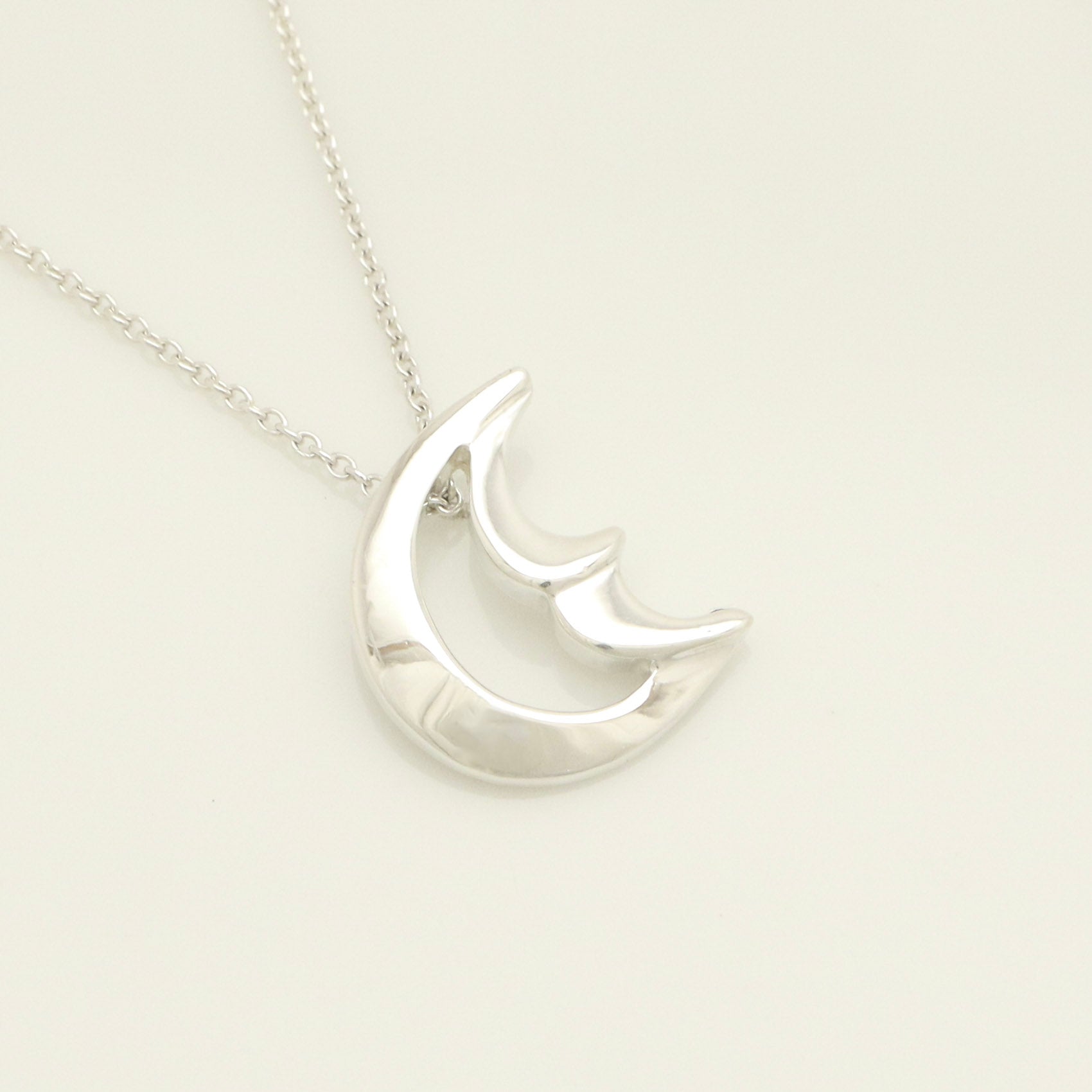 Tiffany & Co. Teardrop Necklace Pendant Sterling Silver 925 