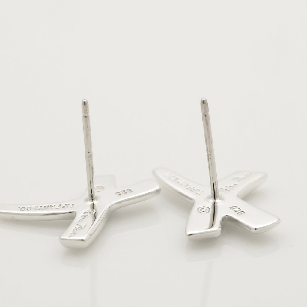 TIFFANY&Co. キス クロス パロマピカソ スタッド ピアス AG925
