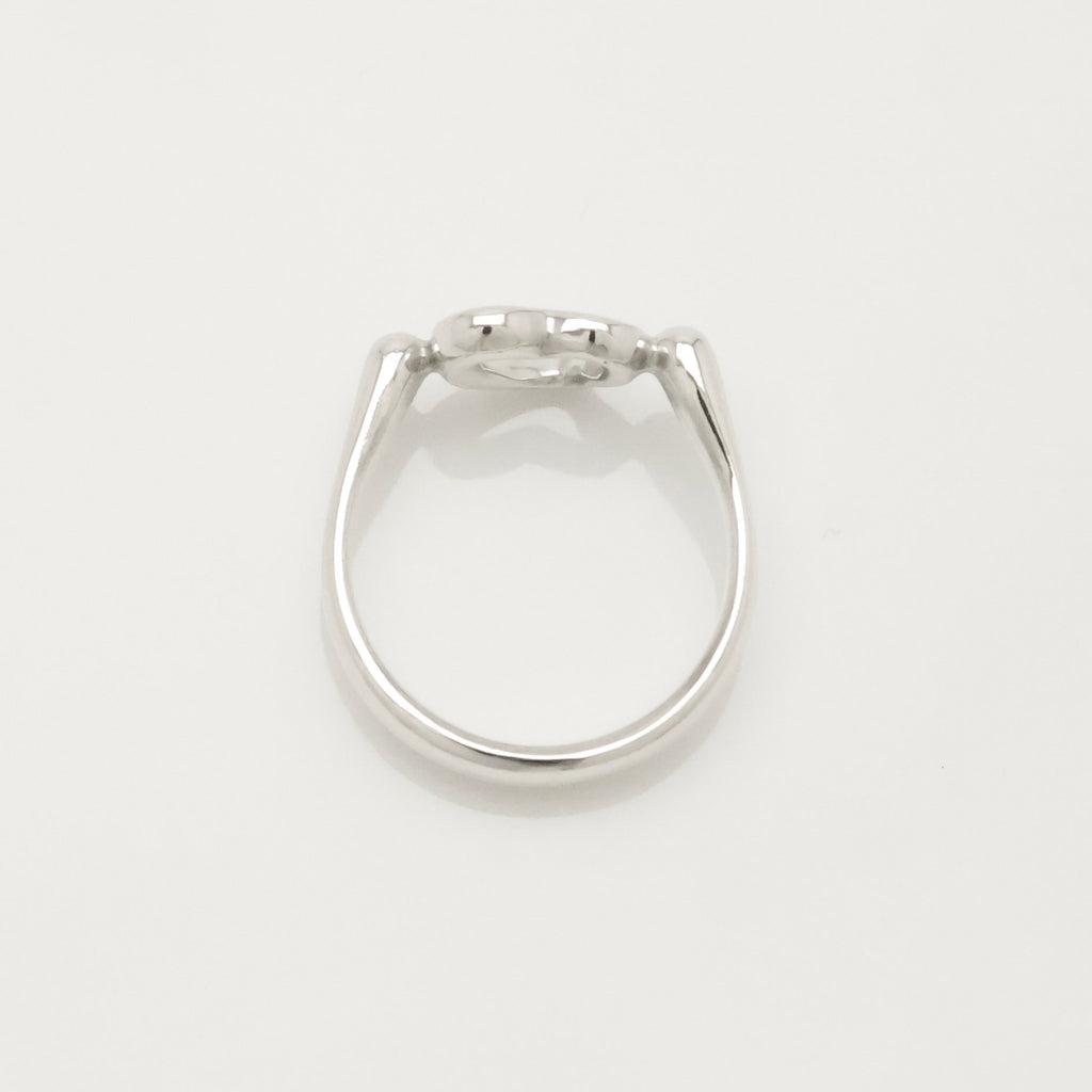 Tiffany & Co. Elsa Peretti Open Heart Ring Sterling Silver 925