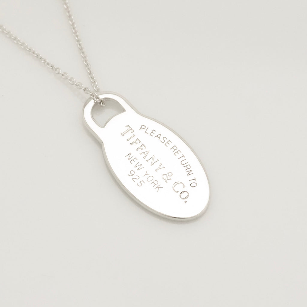 TIFFANY&Co.リターントゥ ティファニー オーバル ネックレス AG925