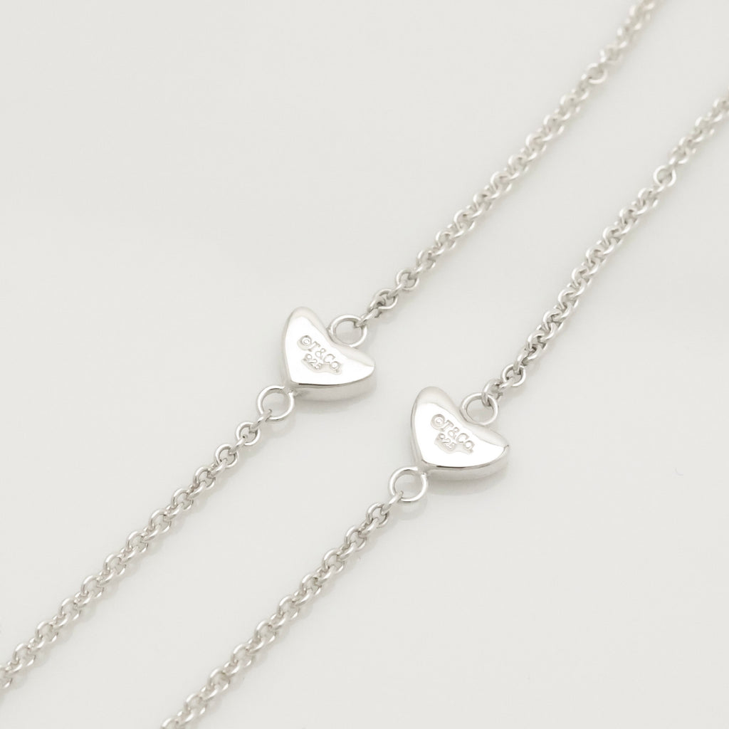 TIFFANY&Co. ハート リンク ラリアット ネックレスAG925