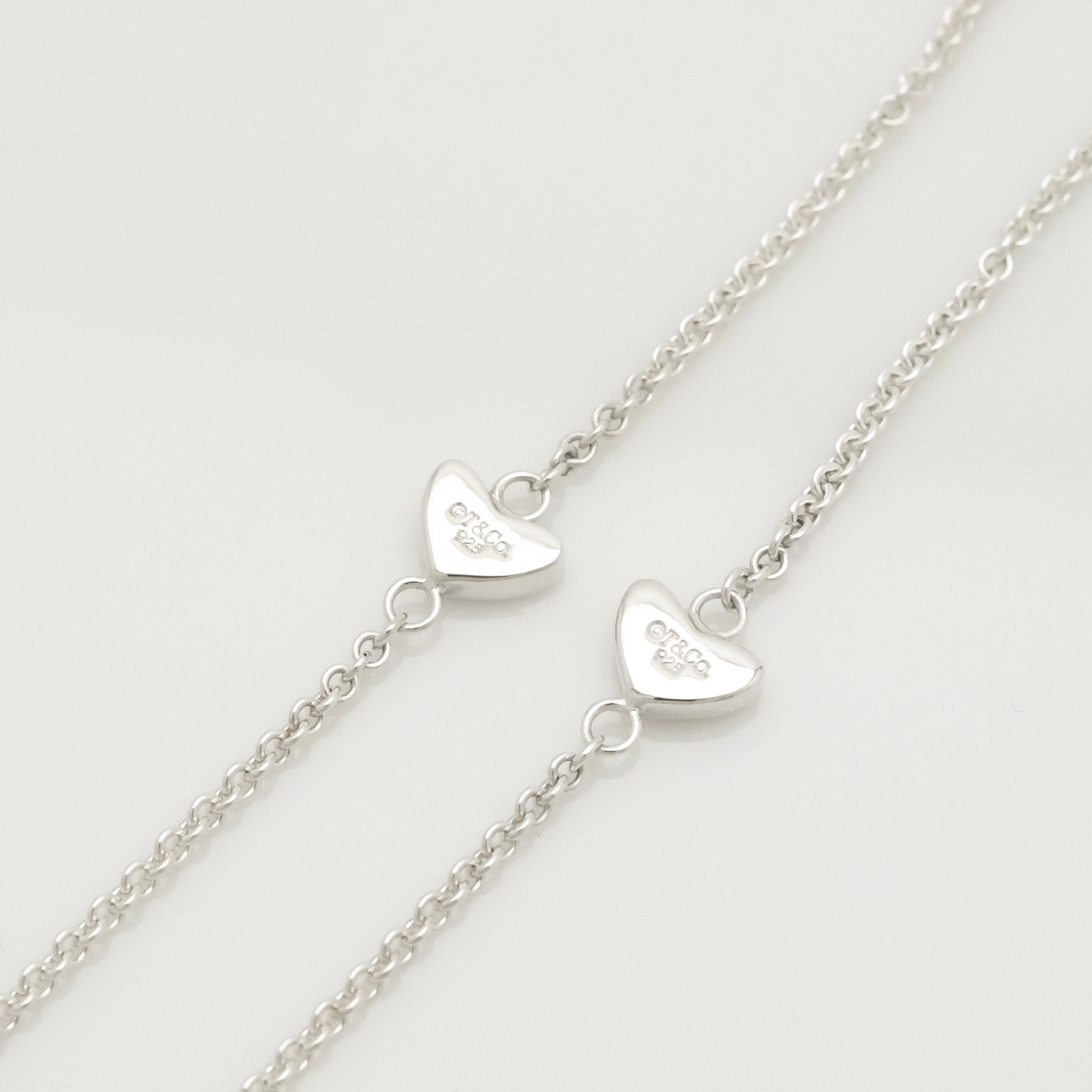 TIFFANY&Co. ハート リンク ラリアット ネックレスAG925