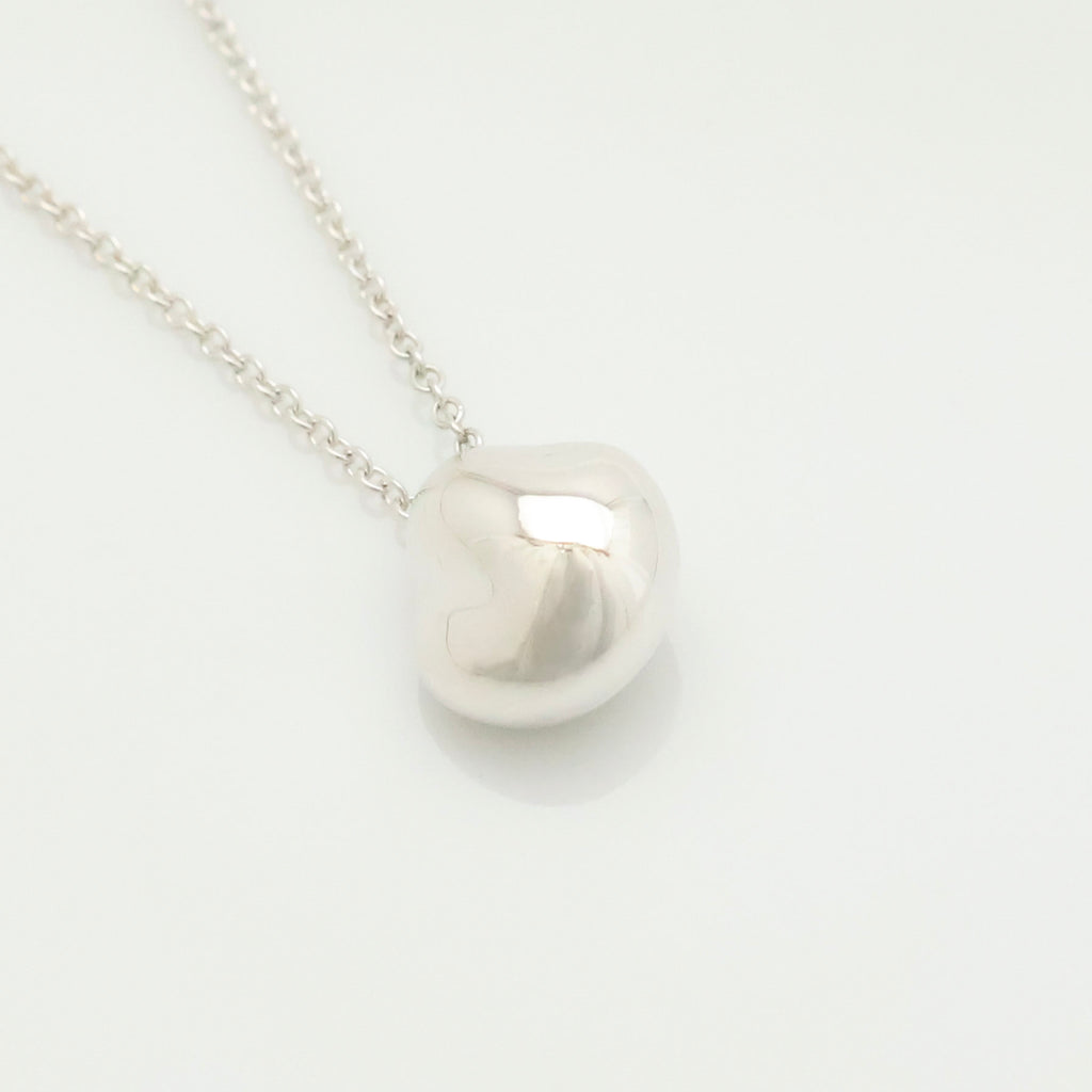 Tiffany & Co. Elsa Peretti Nugget Necklace Sterling Silver 925 