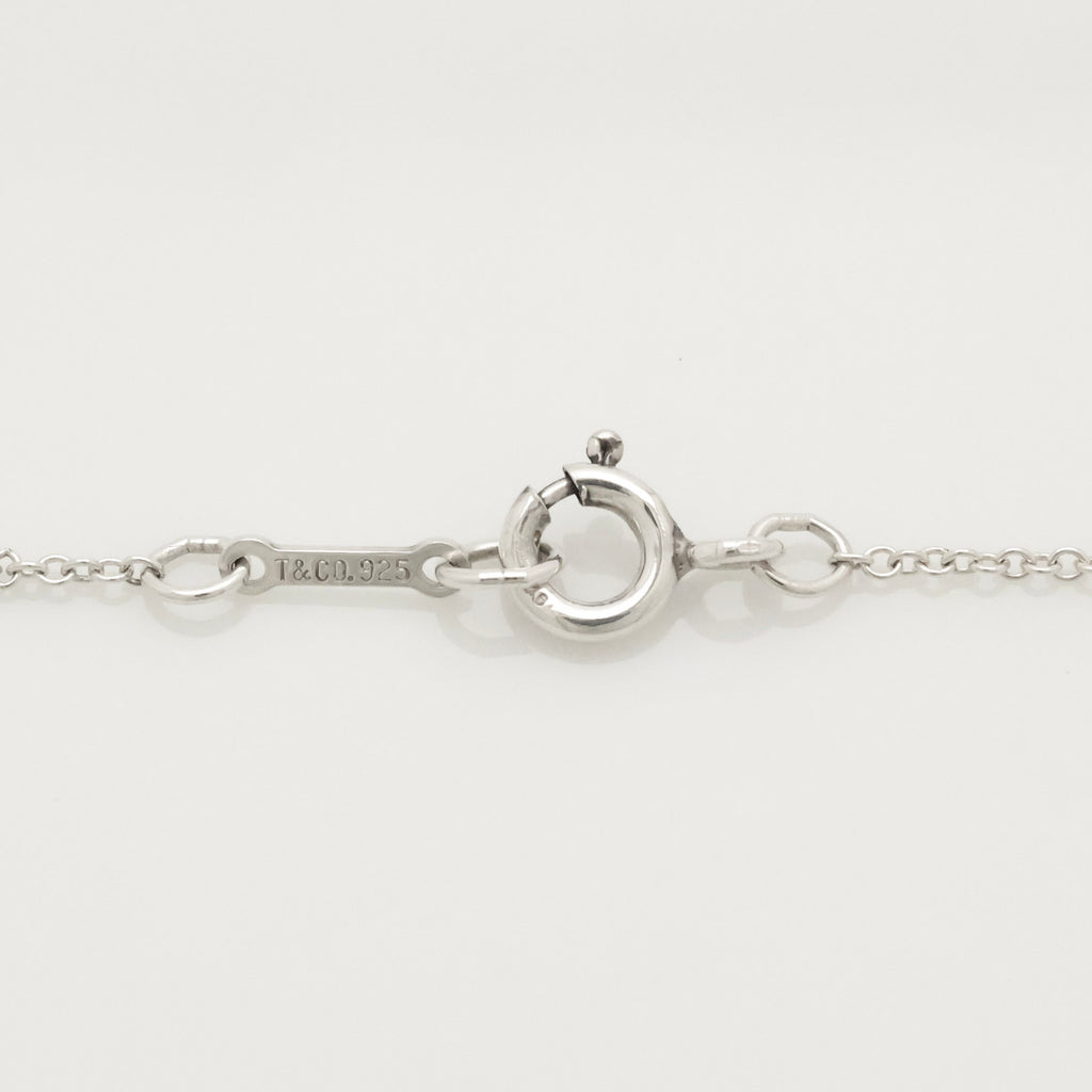  Tiffany & Co. Picasso Double Loving Heart Necklace Sterling Silver 925