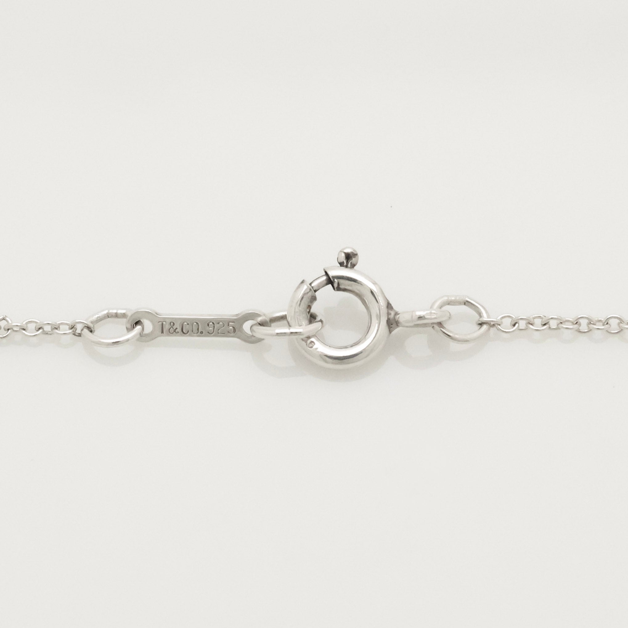  Tiffany & Co. Picasso Double Loving Heart Necklace Sterling Silver 925