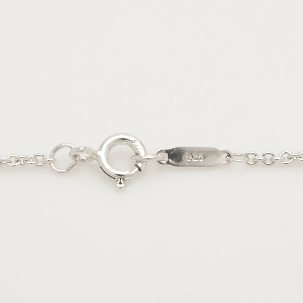 Tiffany & Co. 1837 Concave Circle Necklace Sterling Silver 925
