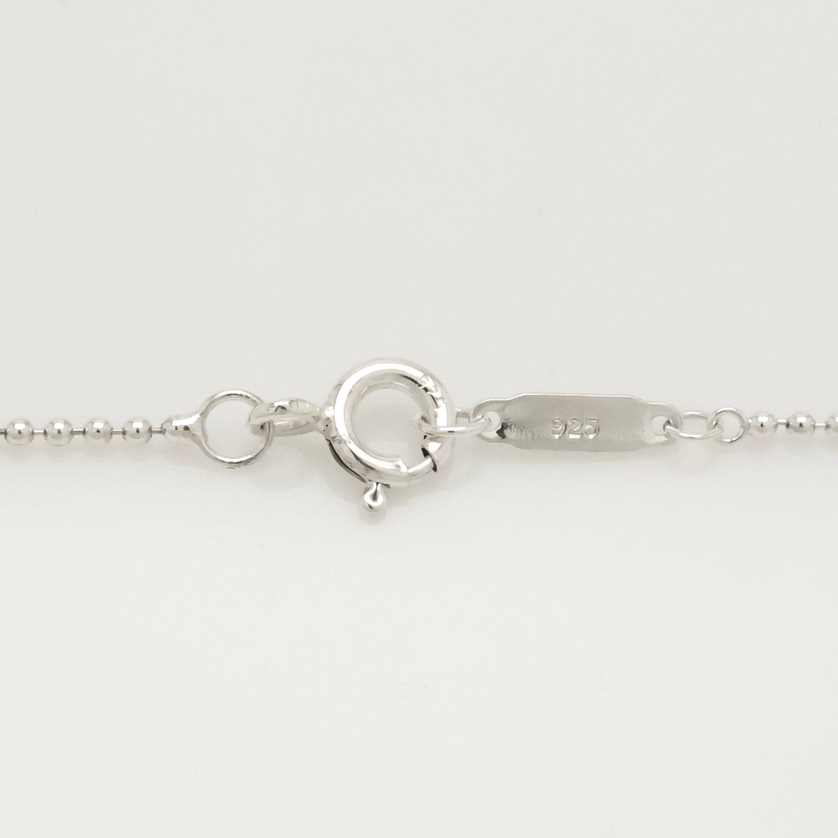  Tiffany & Co. Letter M Notes Initial Disc Necklace Sterling Silver 925