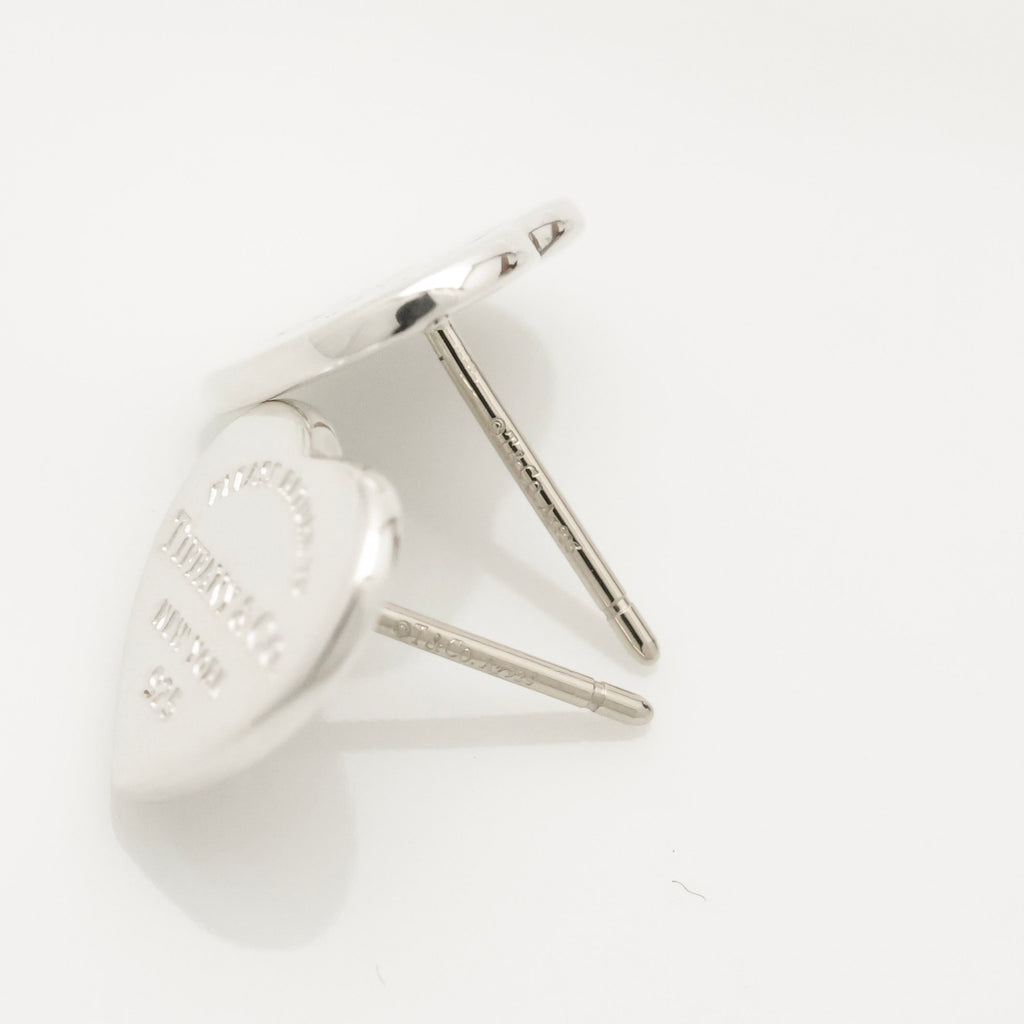 TIFFANY&Co. リターントゥ ティファニー ハート タグ スタッド ピアス AG925