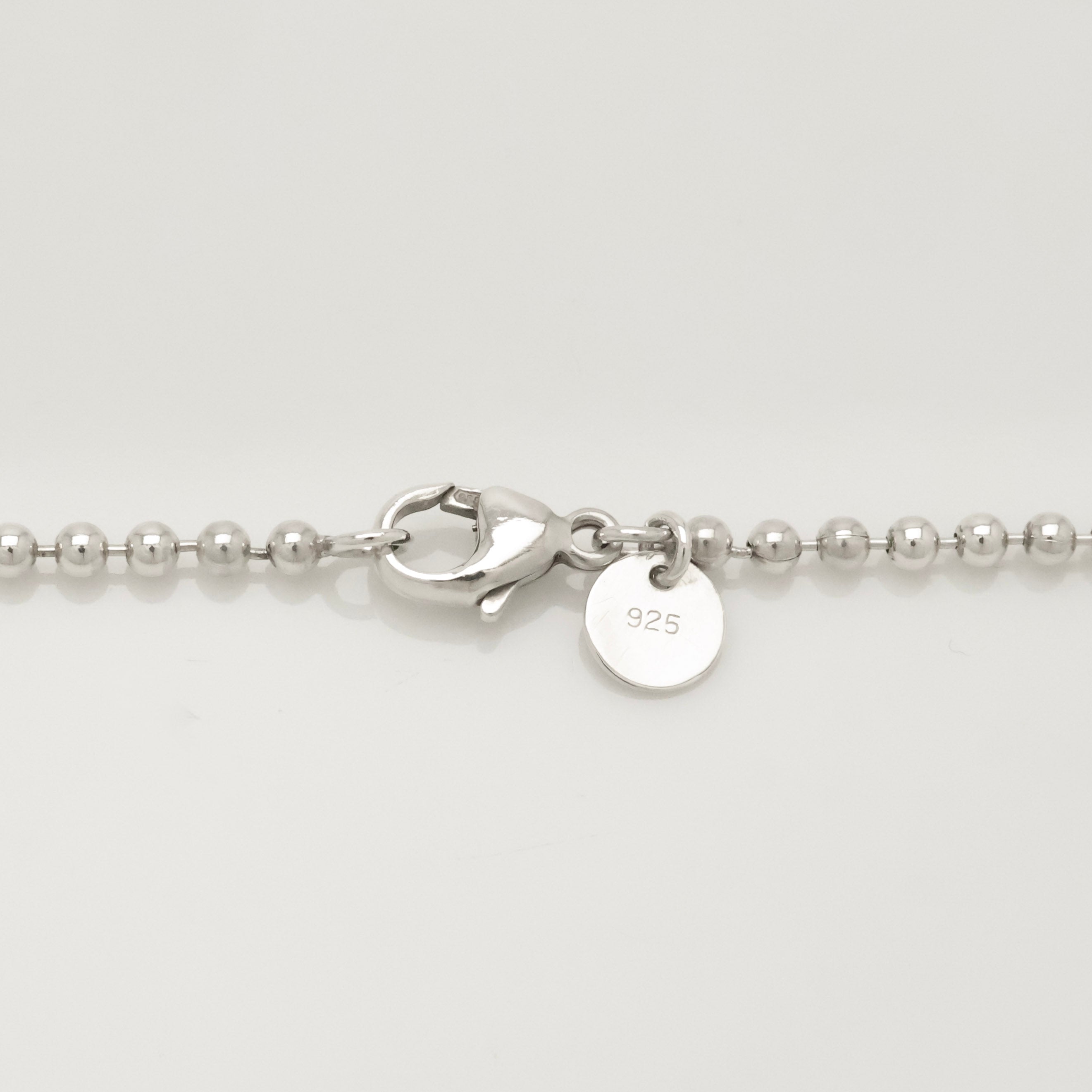 TIFFANY&Co. リターントゥ ティファニー ハート タグ ボール チェーン ネックレス AG925