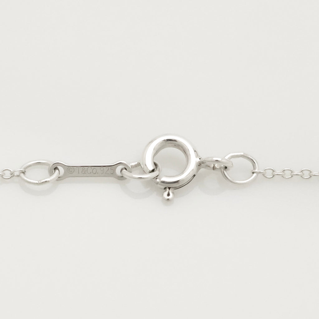 TIFFANY&Co. キス バー パロマピカソ 1P ダイヤモンド ネックレス AG925