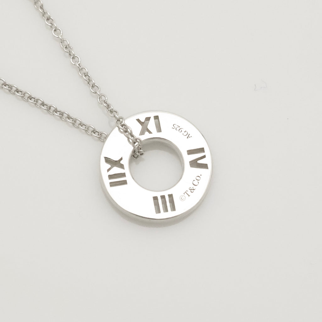 TIFFANY&Co. アトラス ピアスド サークル ネックレス AG925
