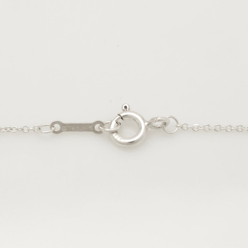  Tiffany & Co. Picasso Double Loving Heart Necklace Sterling Silver 925