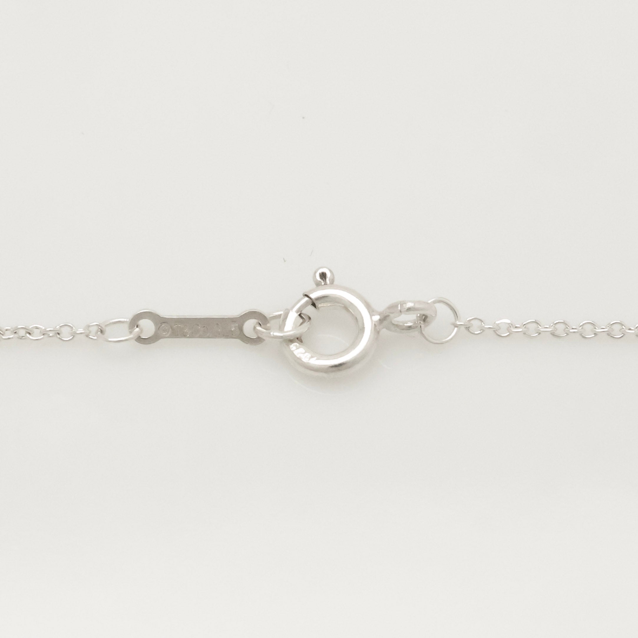  Tiffany & Co. Picasso Double Loving Heart Necklace Sterling Silver 925