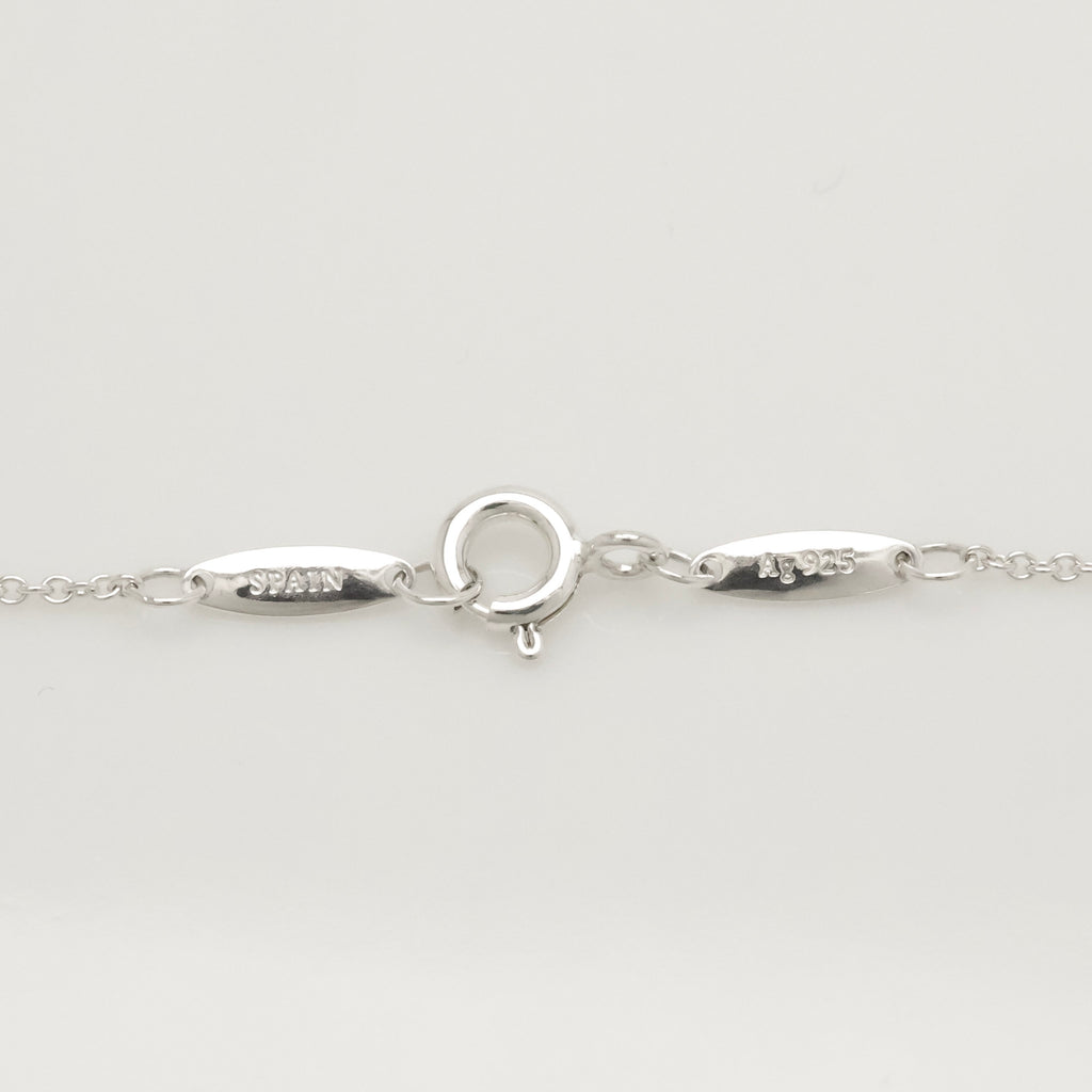 Tiffany & Co. Peretti Mini  Bean Necklace  Sterling Silver 925 