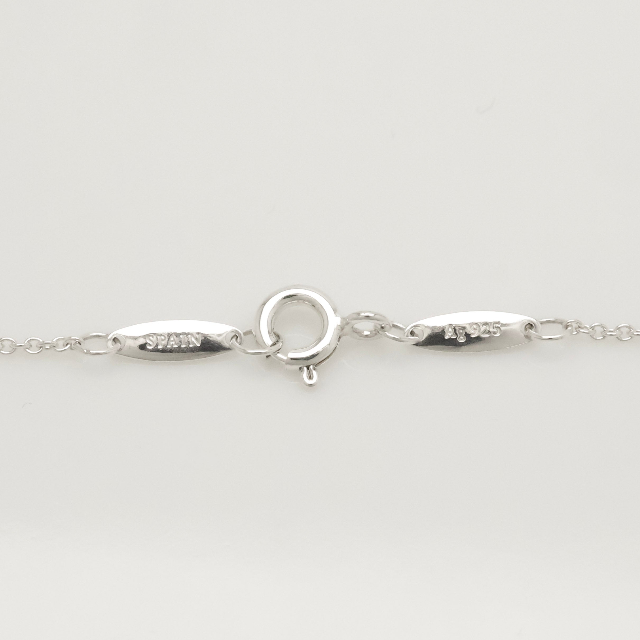  Tiffany & Co. Peretti Mini  Bean Necklace  Sterling Silver 925 