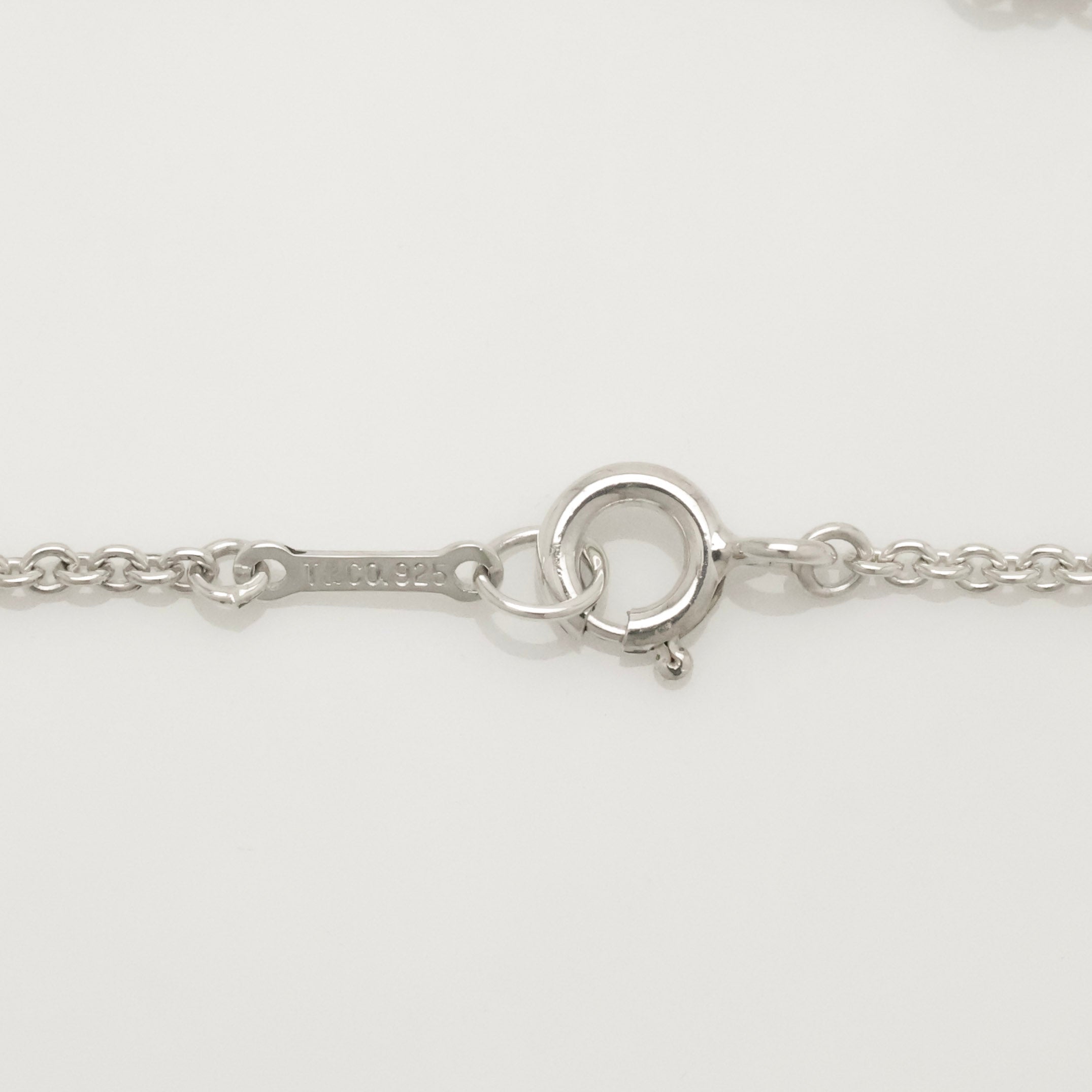 Tiffany & Co. Peretti Five 5 Teardrop Bracelet Sterling Silver 925