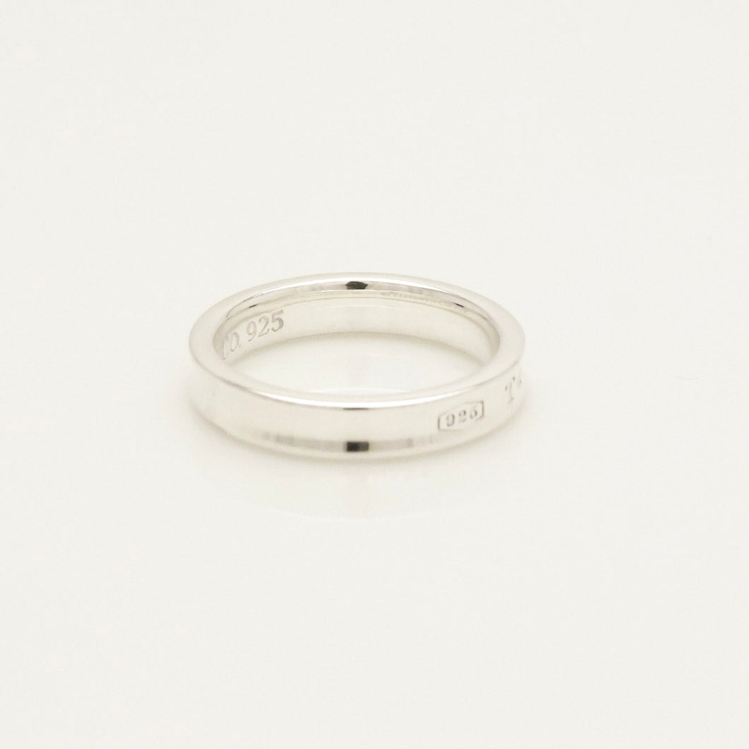 Tiffany & Co. 1837 Narrow Band Ring Sterling Silver 925
