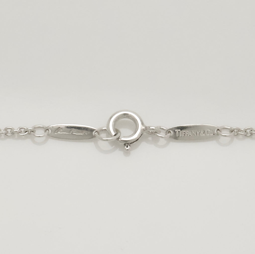 Tiffany & Co. Quadrifoglio Four Leaf Clover Necklace Sterling Silver 925