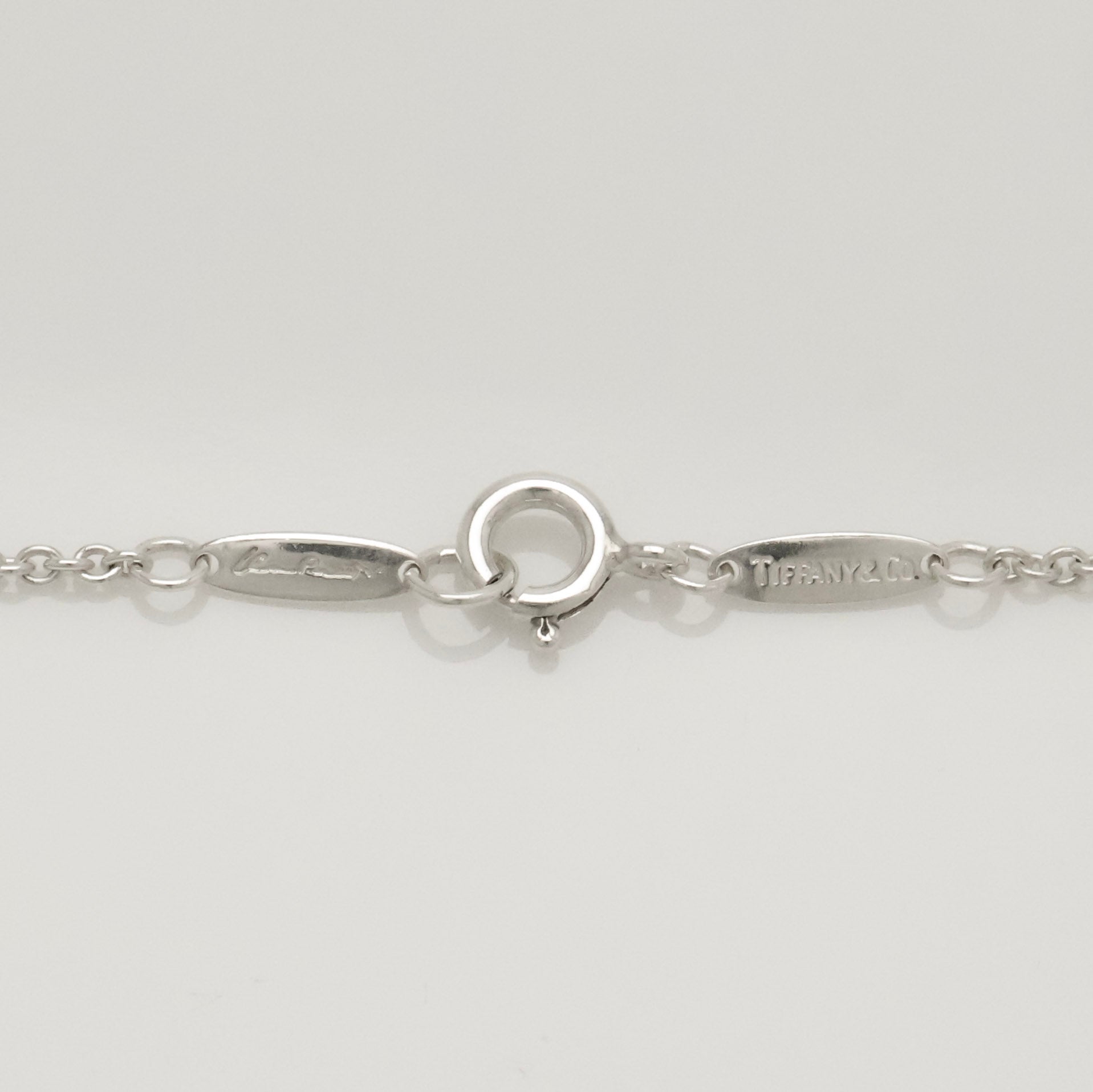 Tiffany & Co. Quadrifoglio Four Leaf Clover Necklace Sterling Silver 925