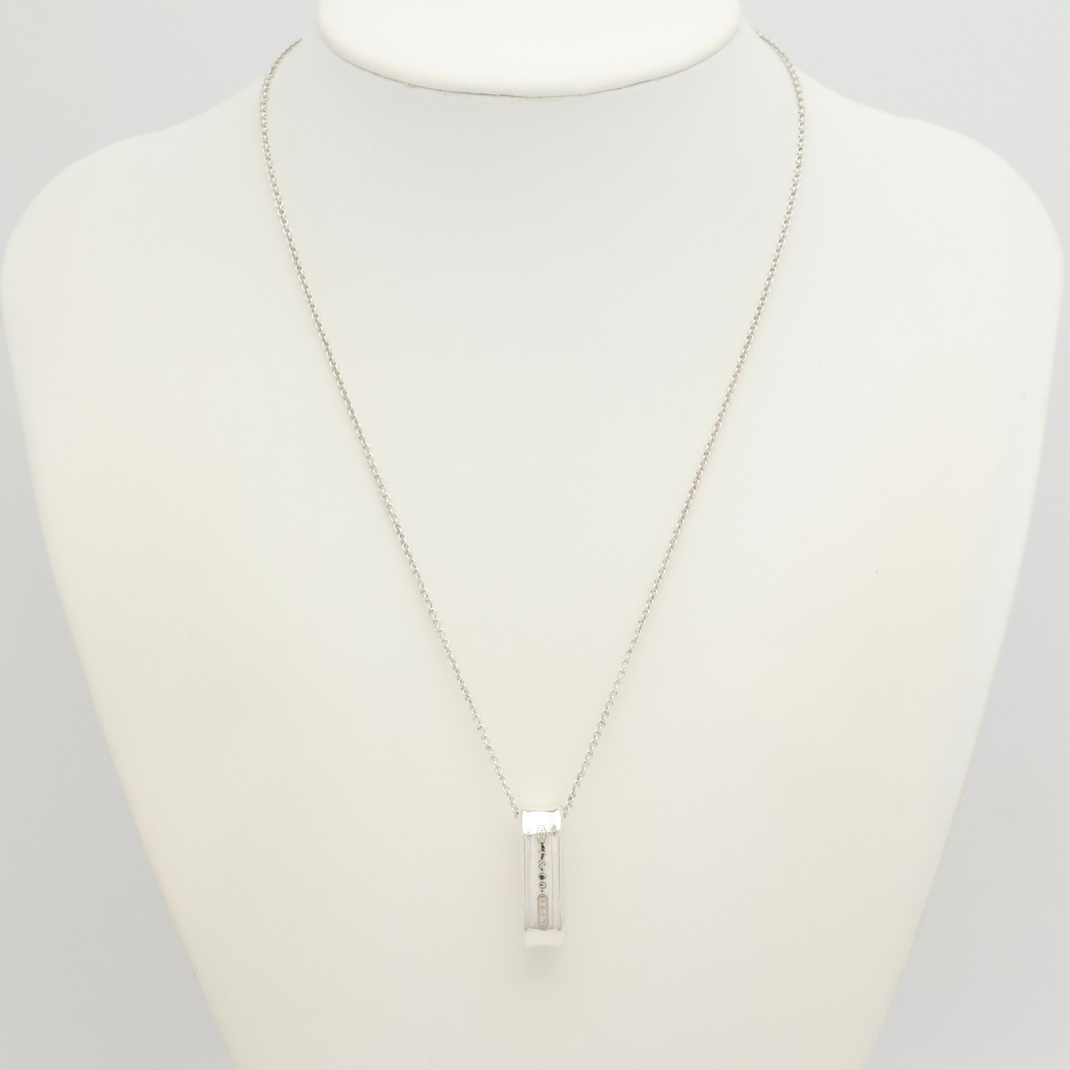 TIFFANY&Co. 1837 オーバル ループ ネックレス AG925