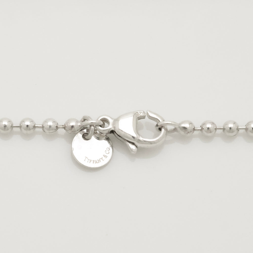 TIFFANY&Co. リターントゥ ティファニー ハート タグ ボール チェーン ネックレス AG925