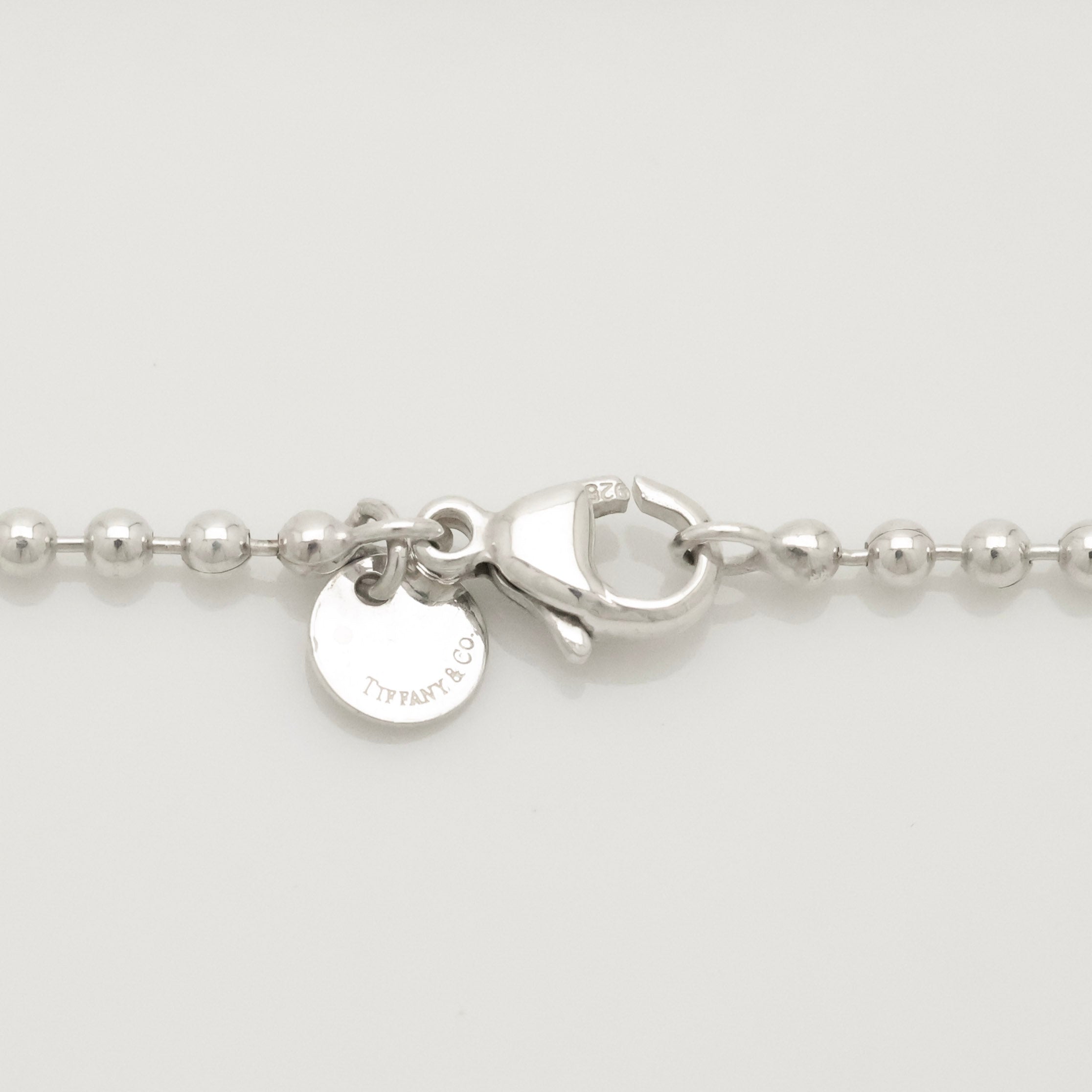 TIFFANY&Co. リターントゥ ティファニー ハート タグ ボール チェーン ネックレス AG925