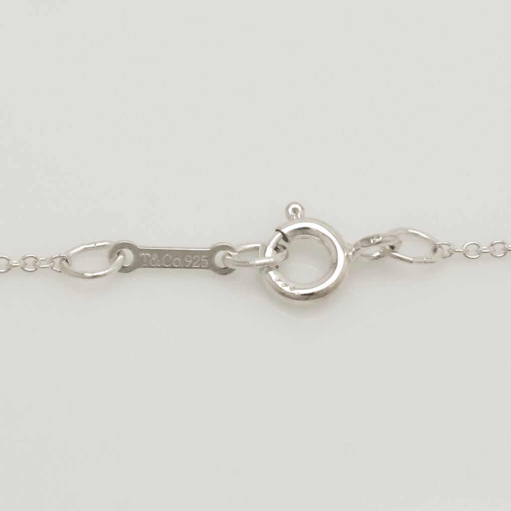 TIFFANY&Co. ラビング ハート 1P ピンクサファイア パロマピカソ ネックレス AG925