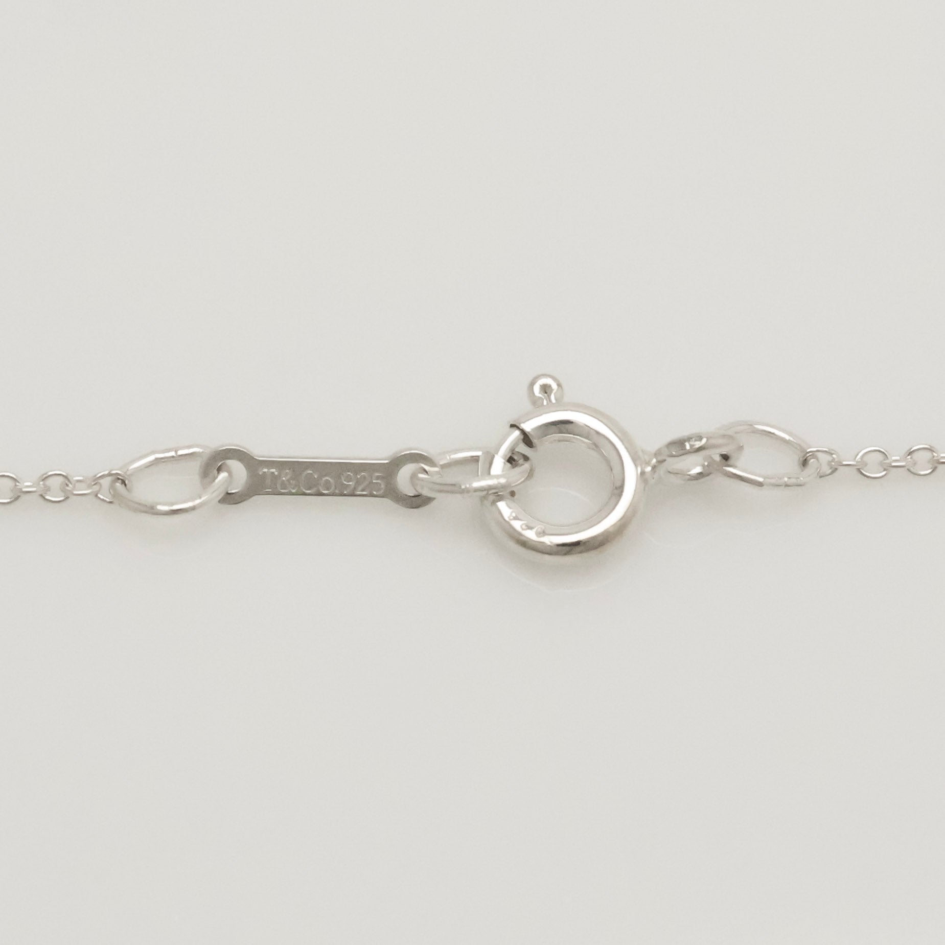 TIFFANY&Co. ラビング ハート 1P ピンクサファイア パロマピカソ ネックレス AG925