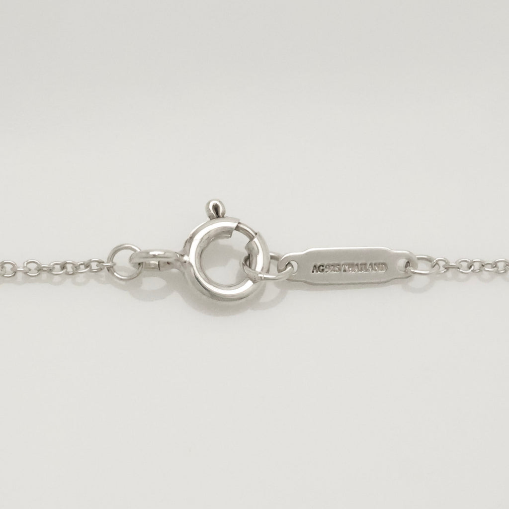 Tiffany & Co. Ribbon Bow Necklace Pendant  Sterling Silver 925 