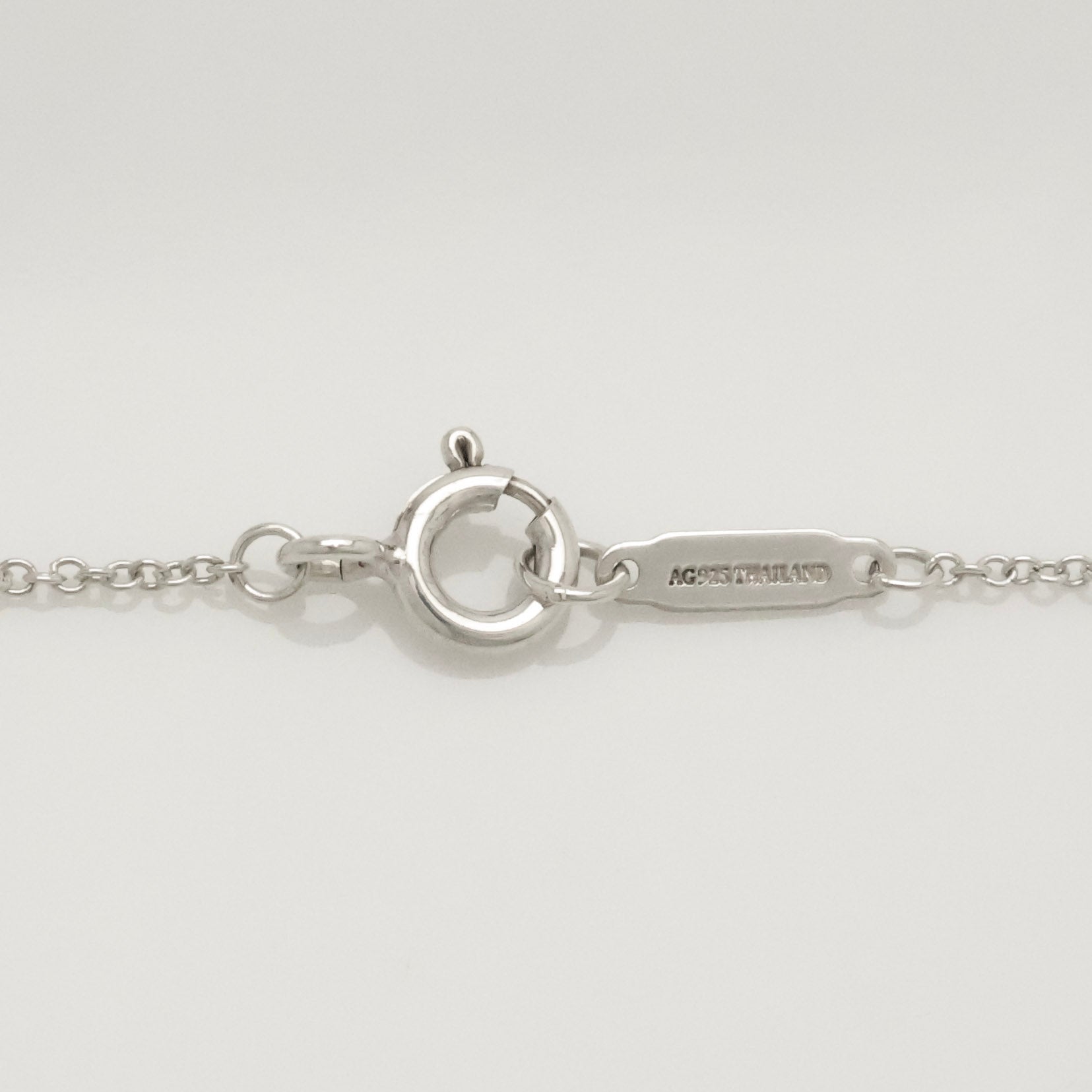 Tiffany & Co. Ribbon Bow Necklace Pendant  Sterling Silver 925 