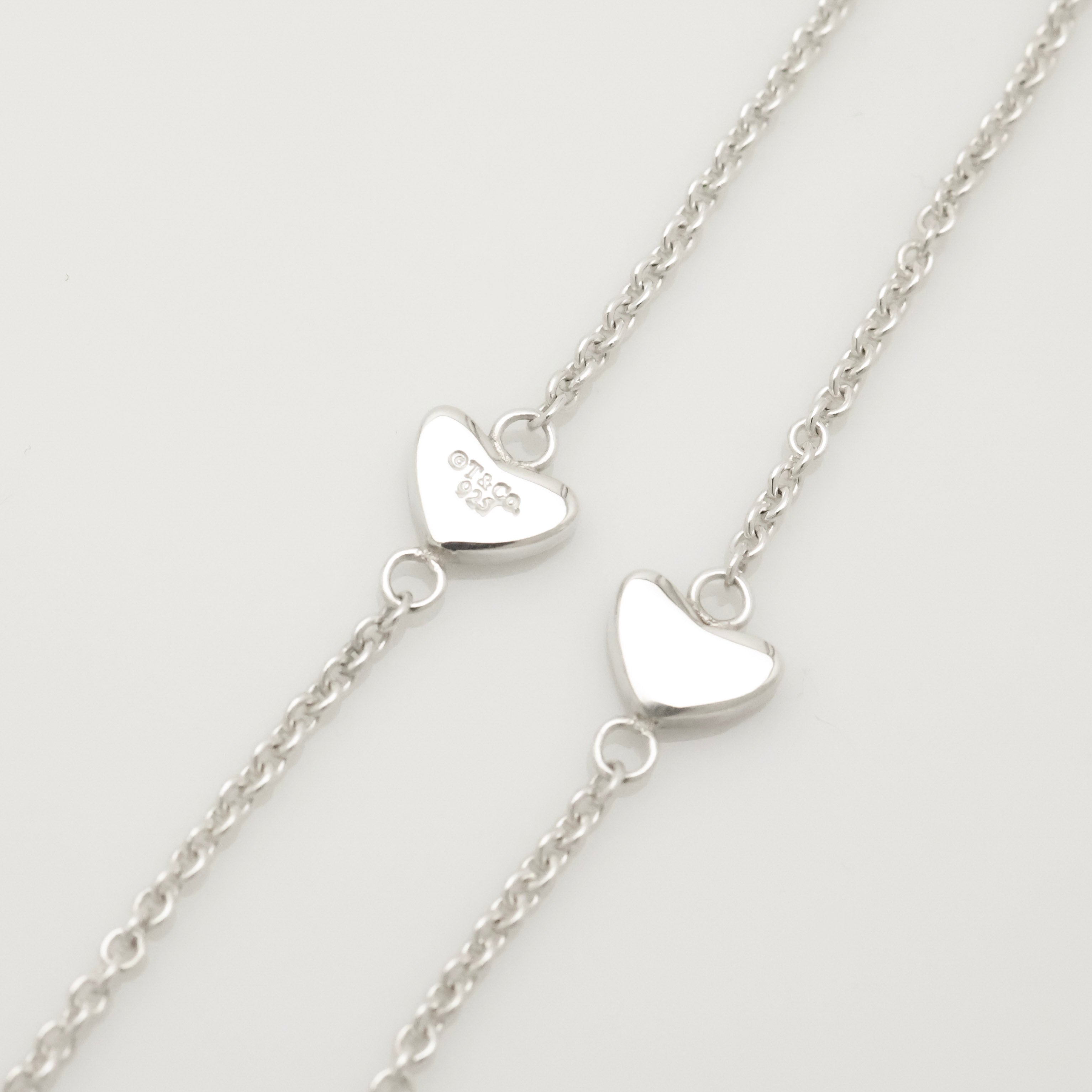 TIFFANY&Co. ハート リンク ラリアット ネックレス AG925