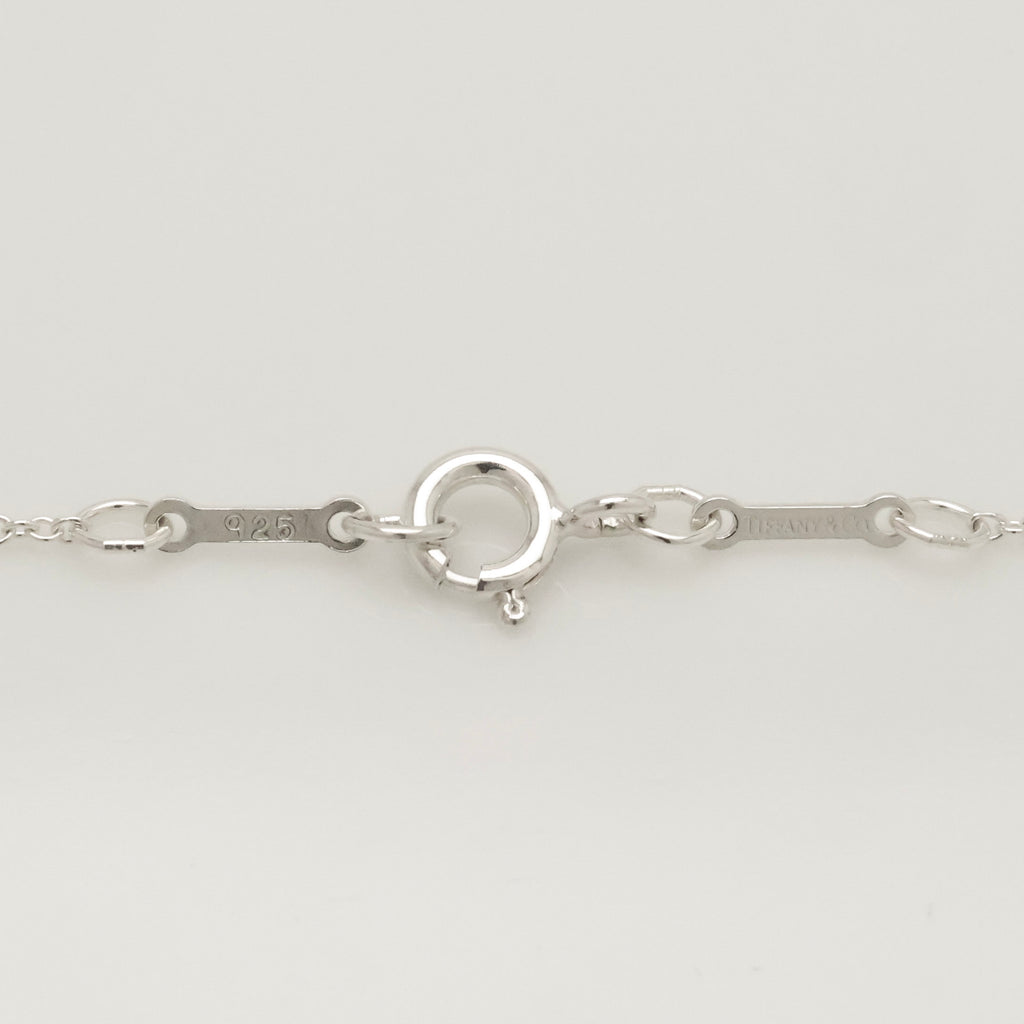 TIFFANY&Co. オープンハート 15mm エルサペレッティ ネックレス AG925