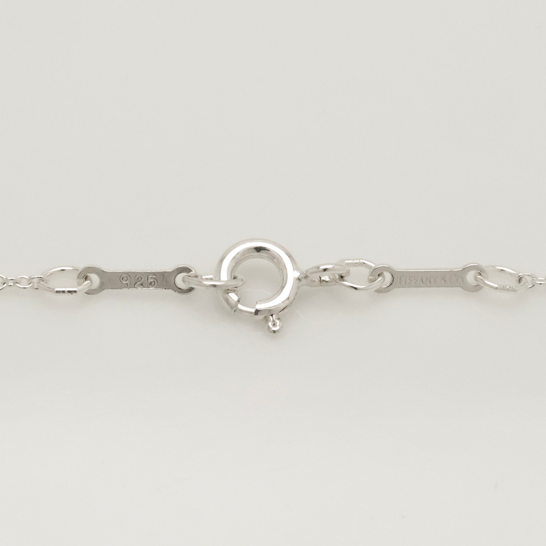TIFFANY&Co. オープンハート 15mm エルサペレッティ ネックレス AG925