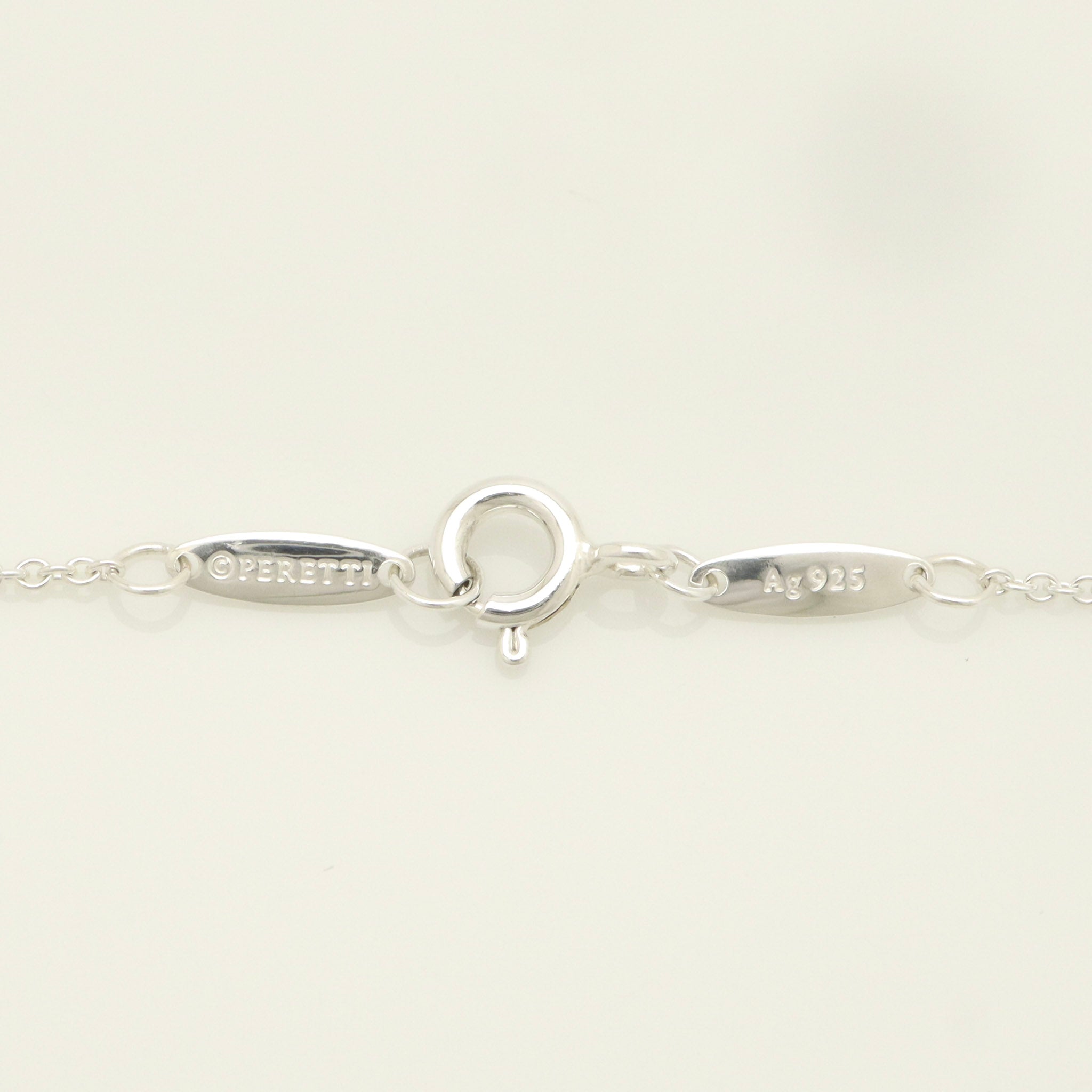 Tiffany & Co. Teardrop Necklace Pendant Sterling Silver 925 