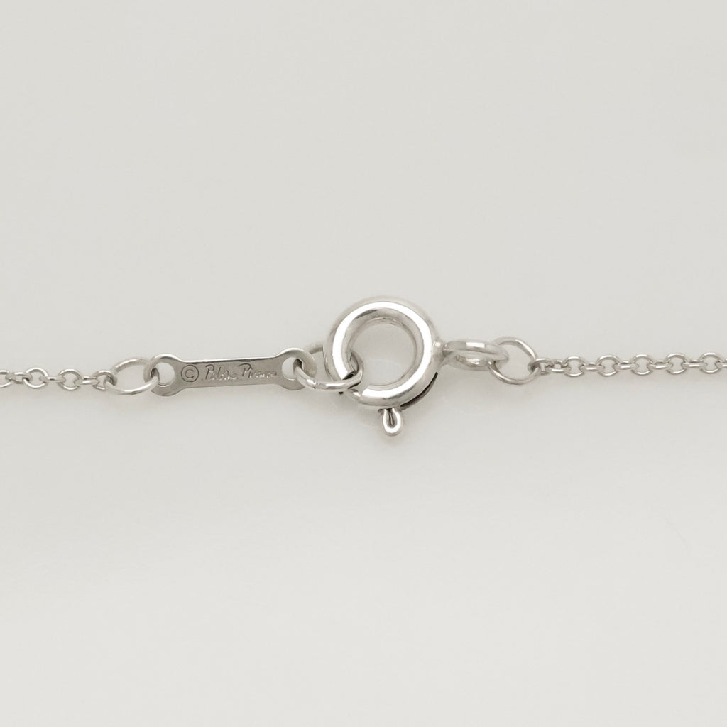 TIFFANY&Co. ダブル ラビング ハート 1P ピンクサファイア パロマピカソ ネックレス AG925