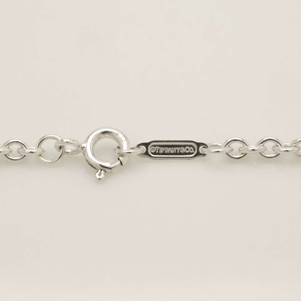 Tiffany & Co. Teddy Bear Pendant Necklace Sterling Silver 925 