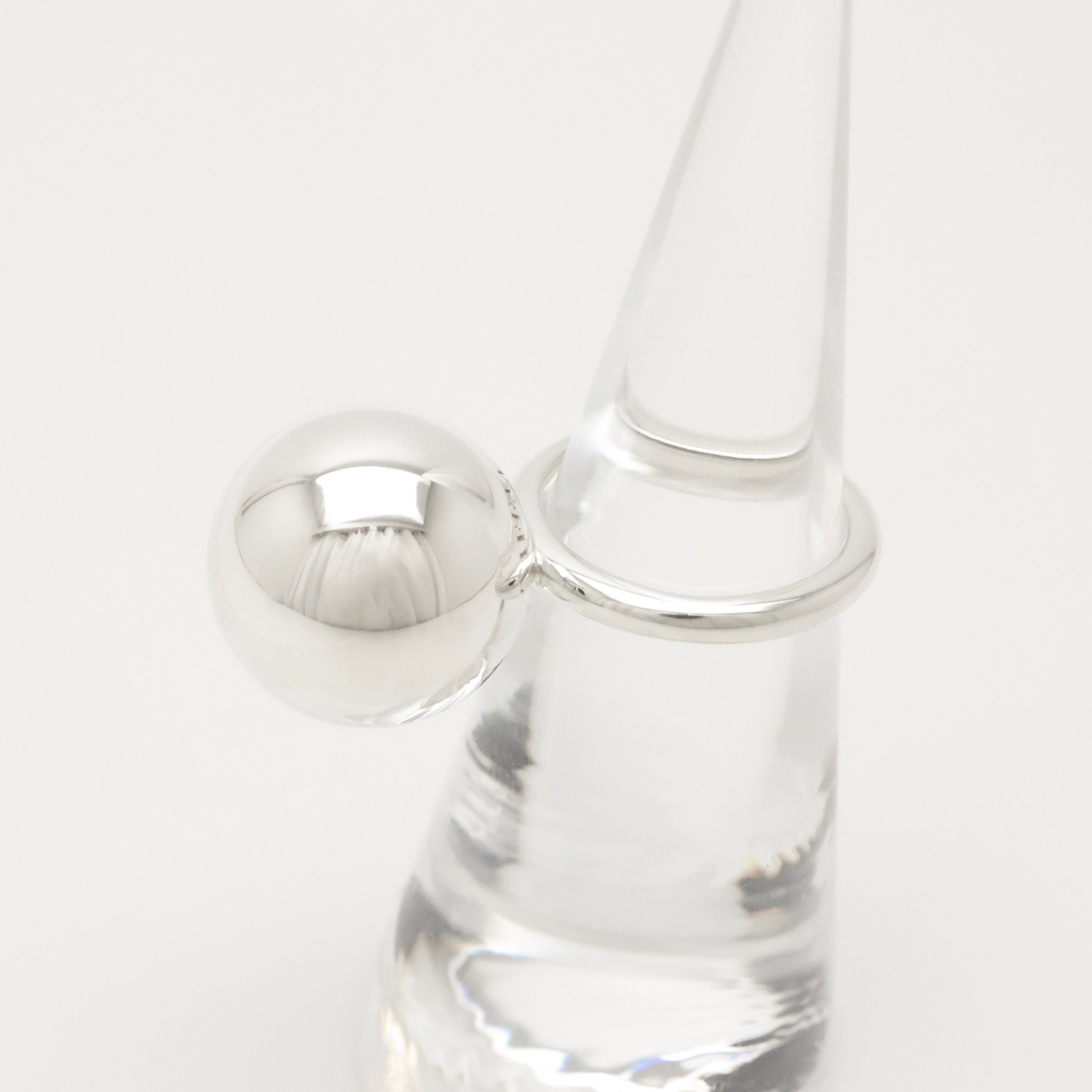 TIFFANY&Co. ハードウェア 15.5mm ボール リング 6 号 AG925