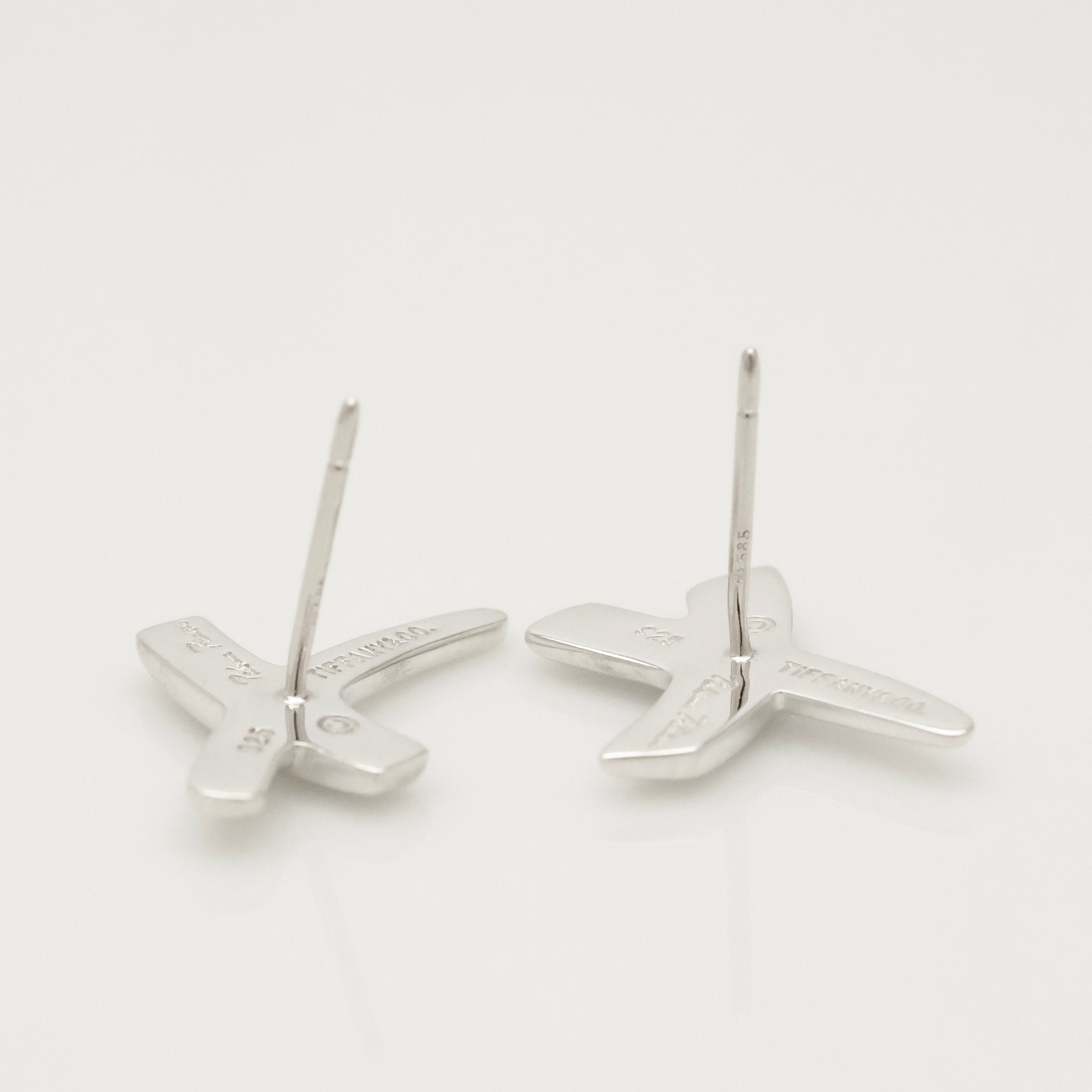 TIFFANY&Co. キス クロス パロマピカソ スタッド ピアス AG925